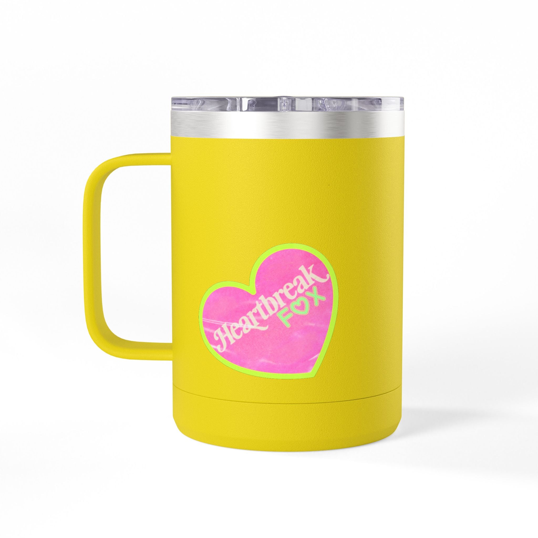 15oz Coffee Tumbler — "Mornings Are for Losers, Not Me!" Travel Mug