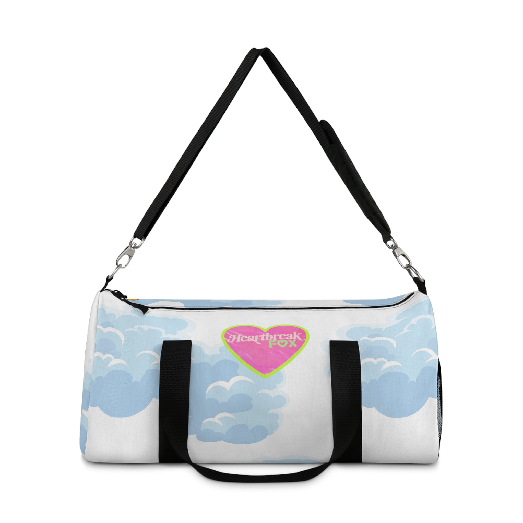 Heartbreak Fox Head In the Clouds Duffel Bag