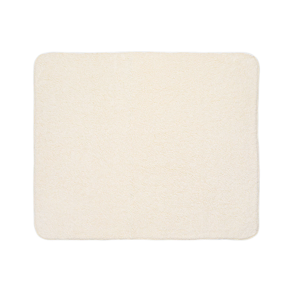 Pink Stripe Fleece Sherpa Blanket