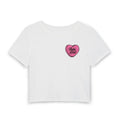 Crop Tee — "Baby Doll" Heart Polaroid Graphic