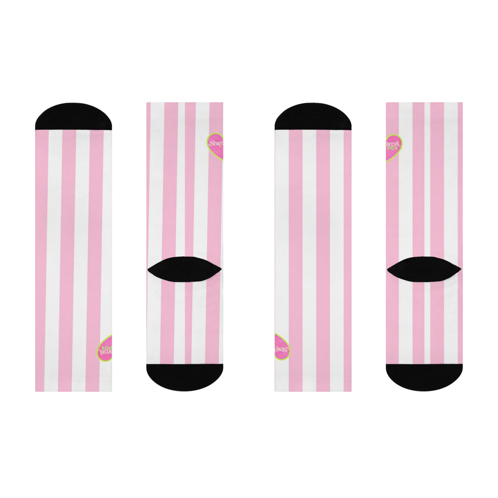 GirlyGirl Cushioned Cotton-Blend Socks
