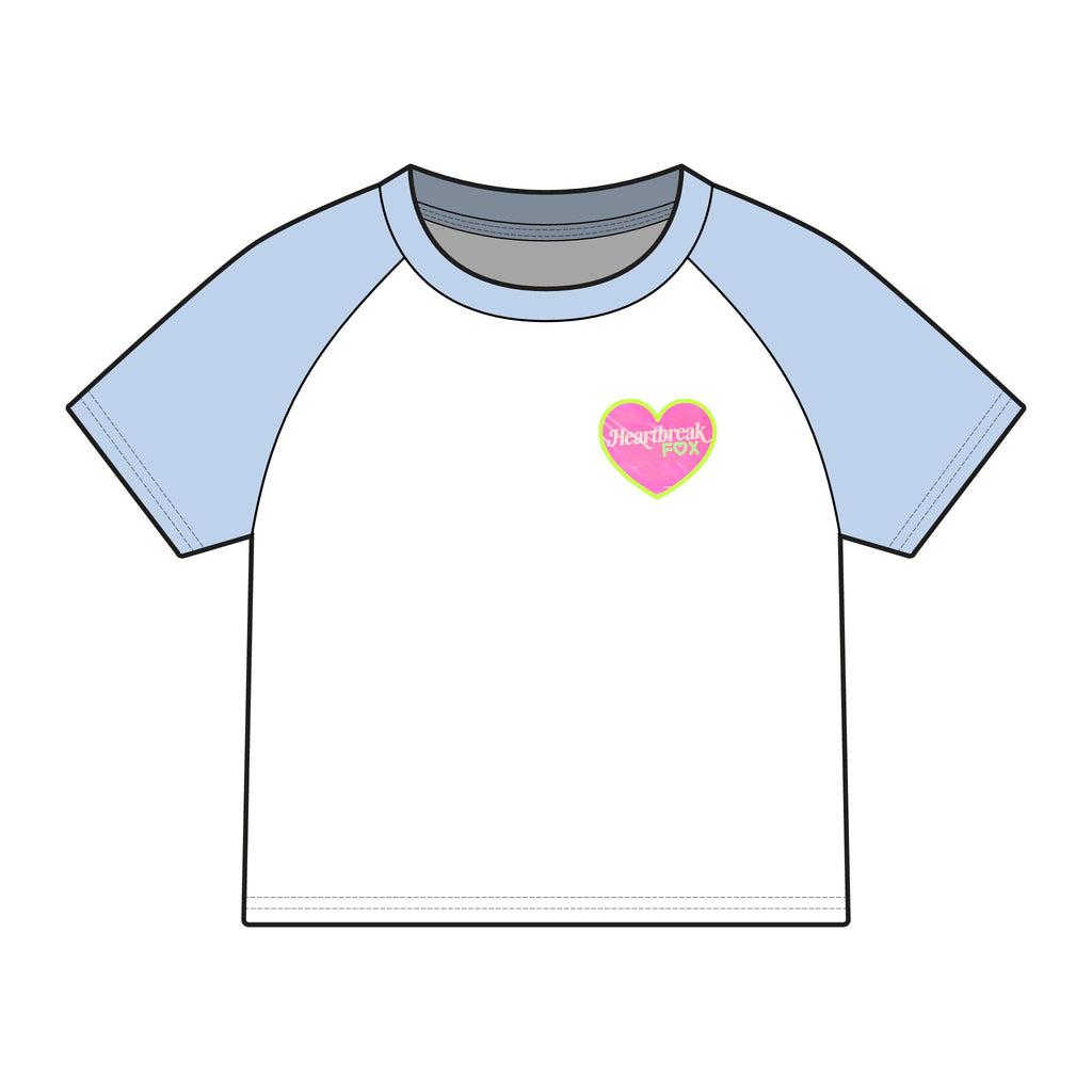 Women's Micro Rib Raglan Baby Tee