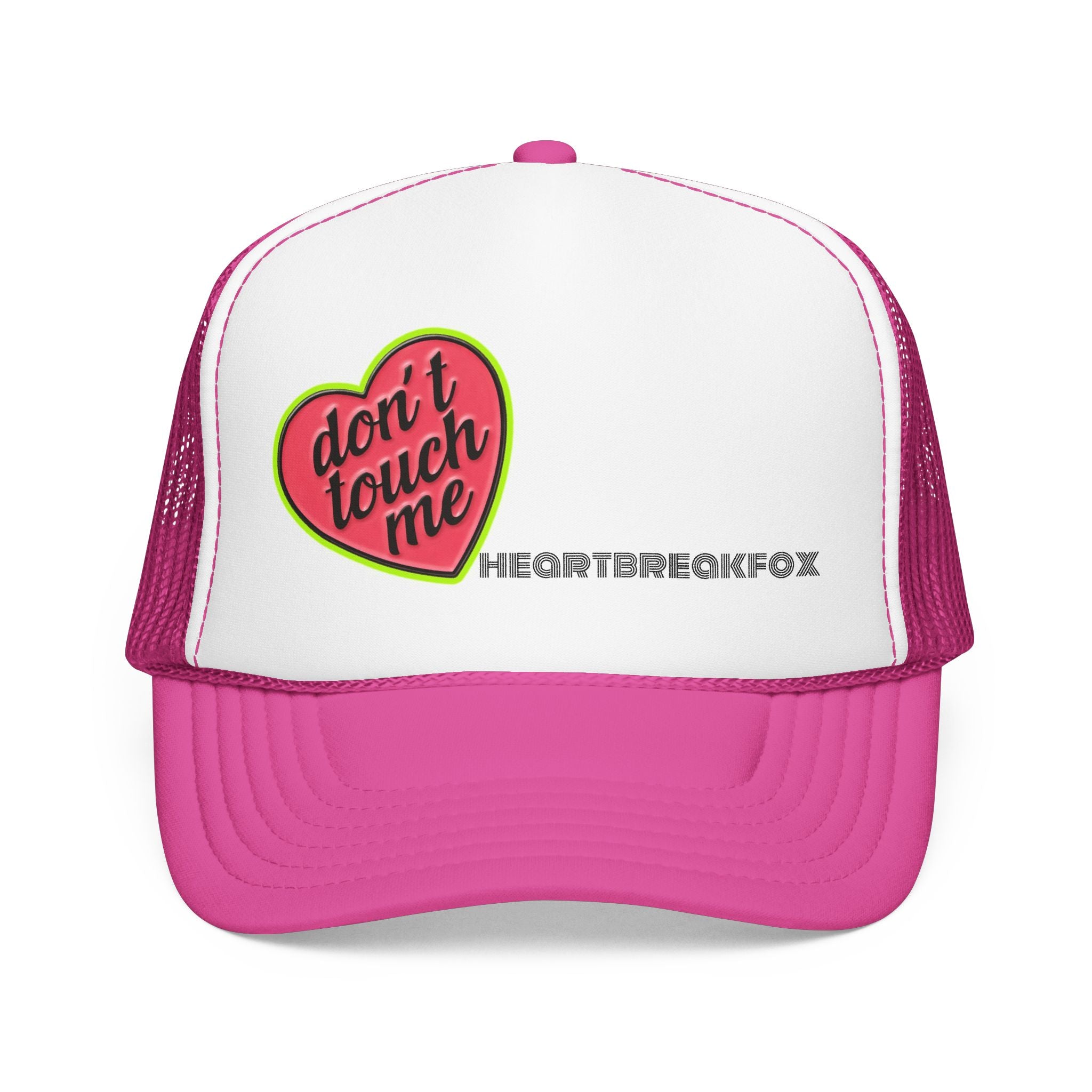 No Touchie Me! Foam Trucker Hat