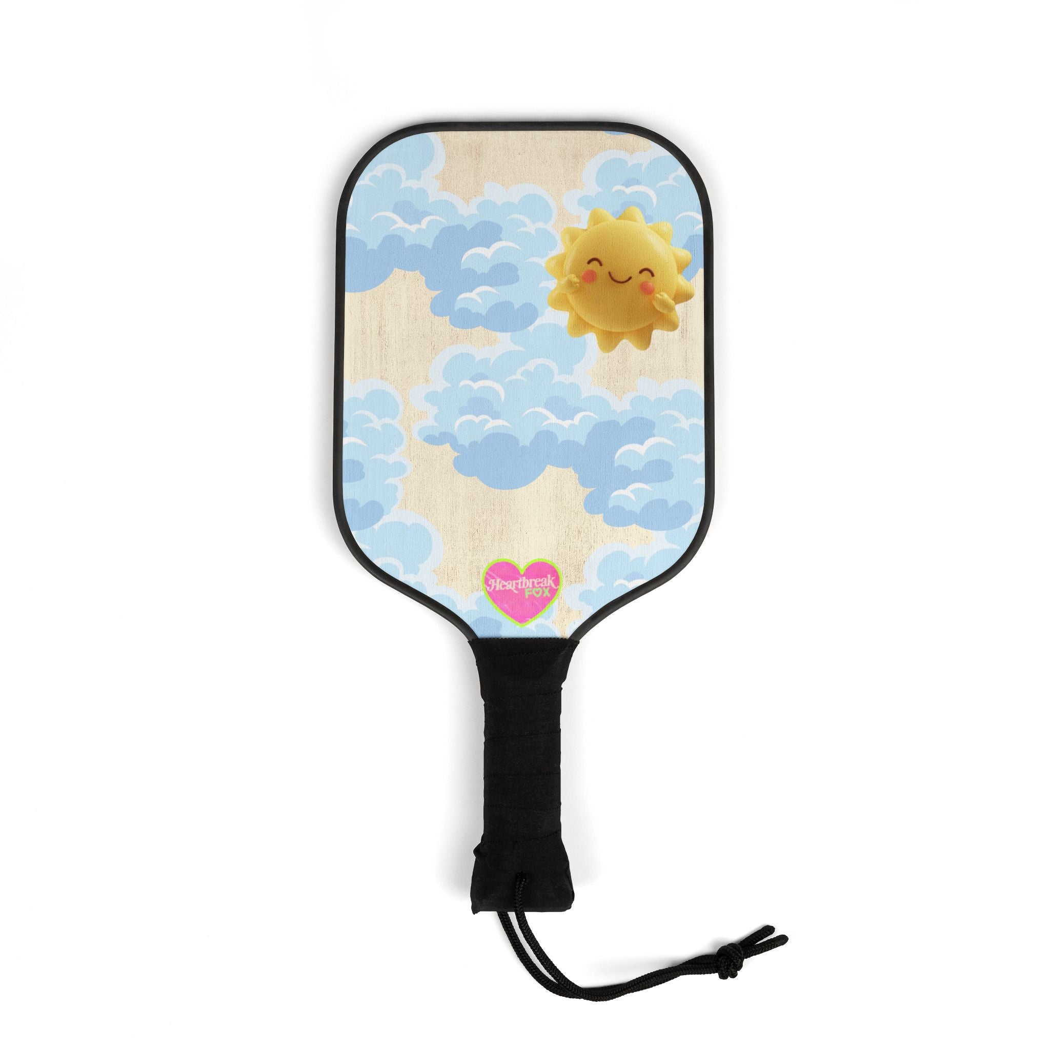 Pickleball Paddle Set —  Sunny Clouds