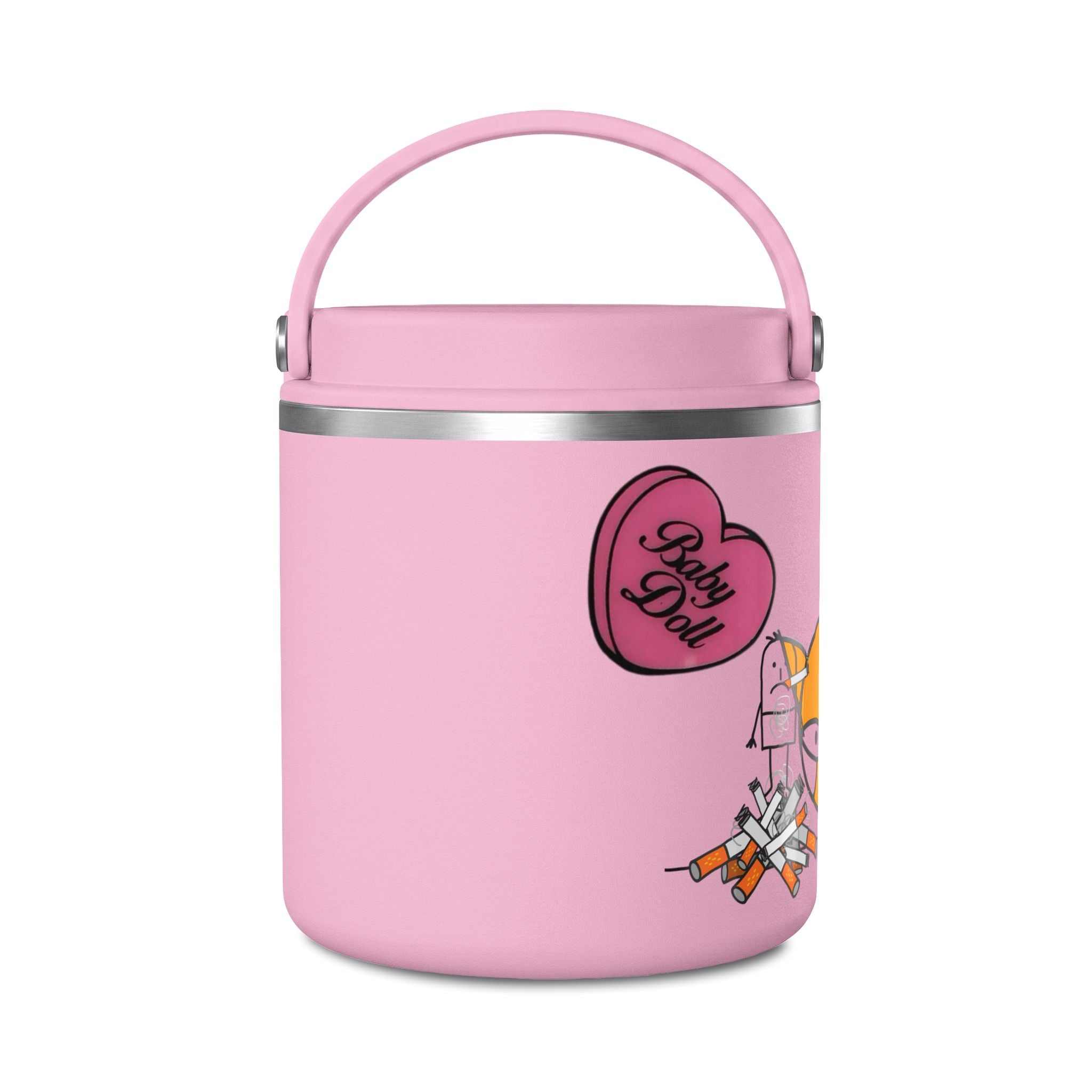 25oz Insulated Food Jar — Sticker Bomb  HeartbreakFox