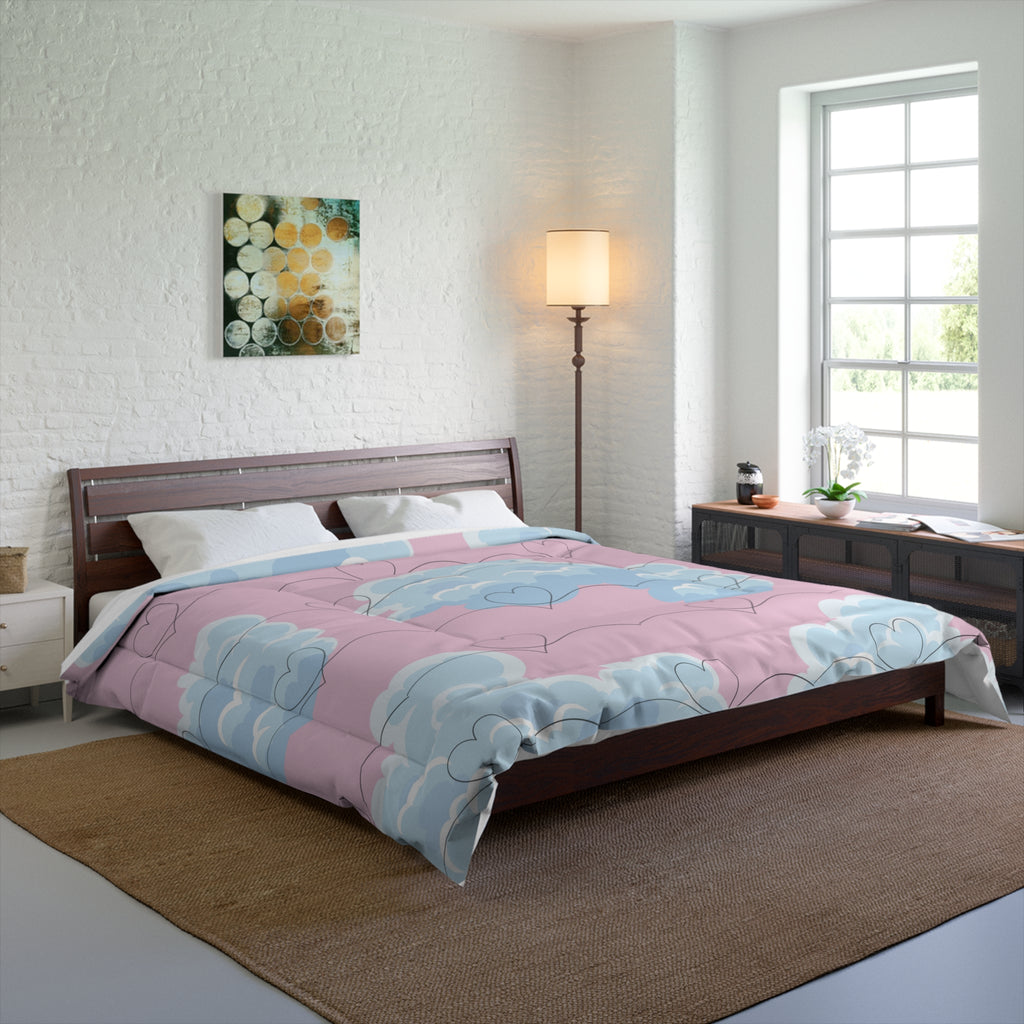 Pink Cloud Comforter