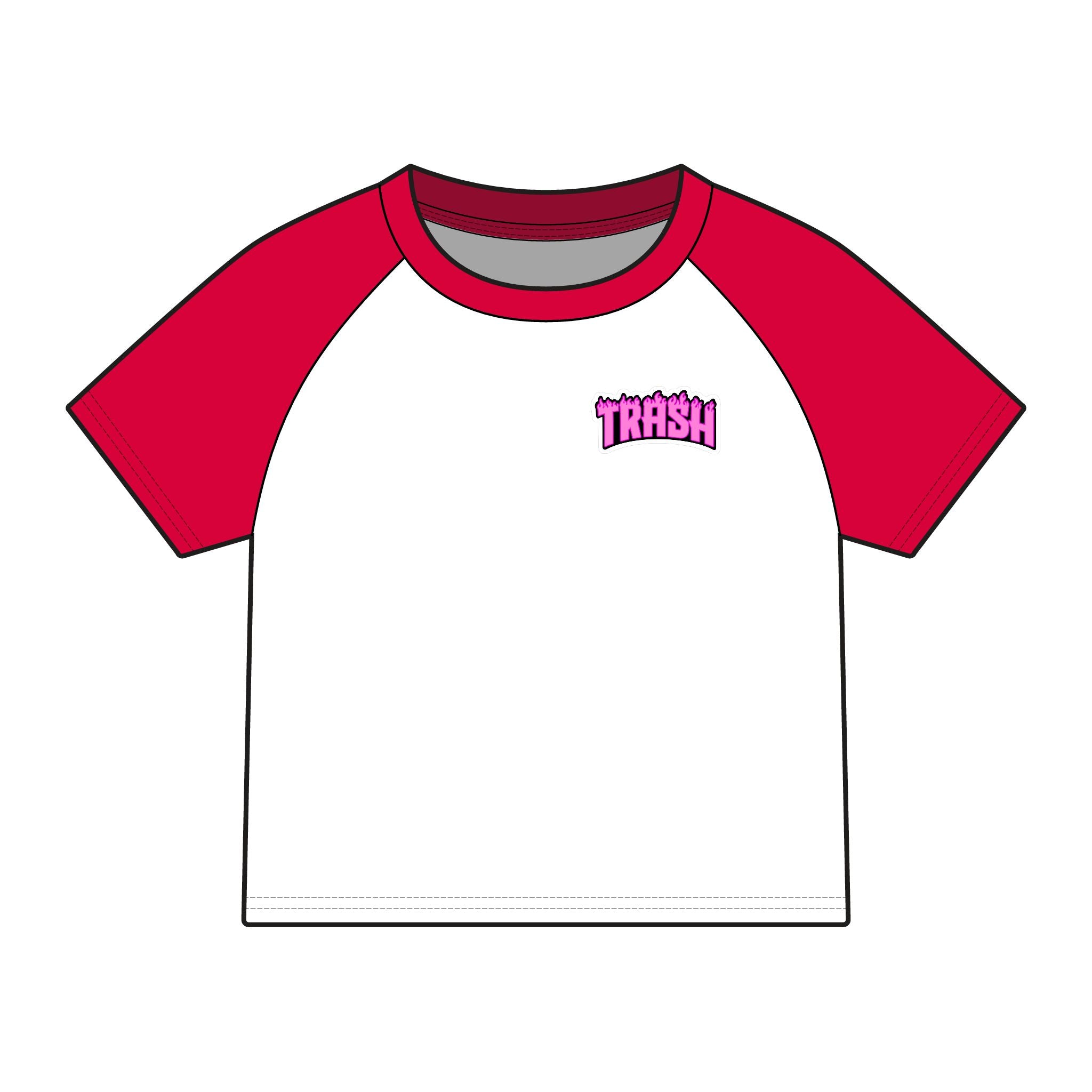 Trash Panda Crop Top