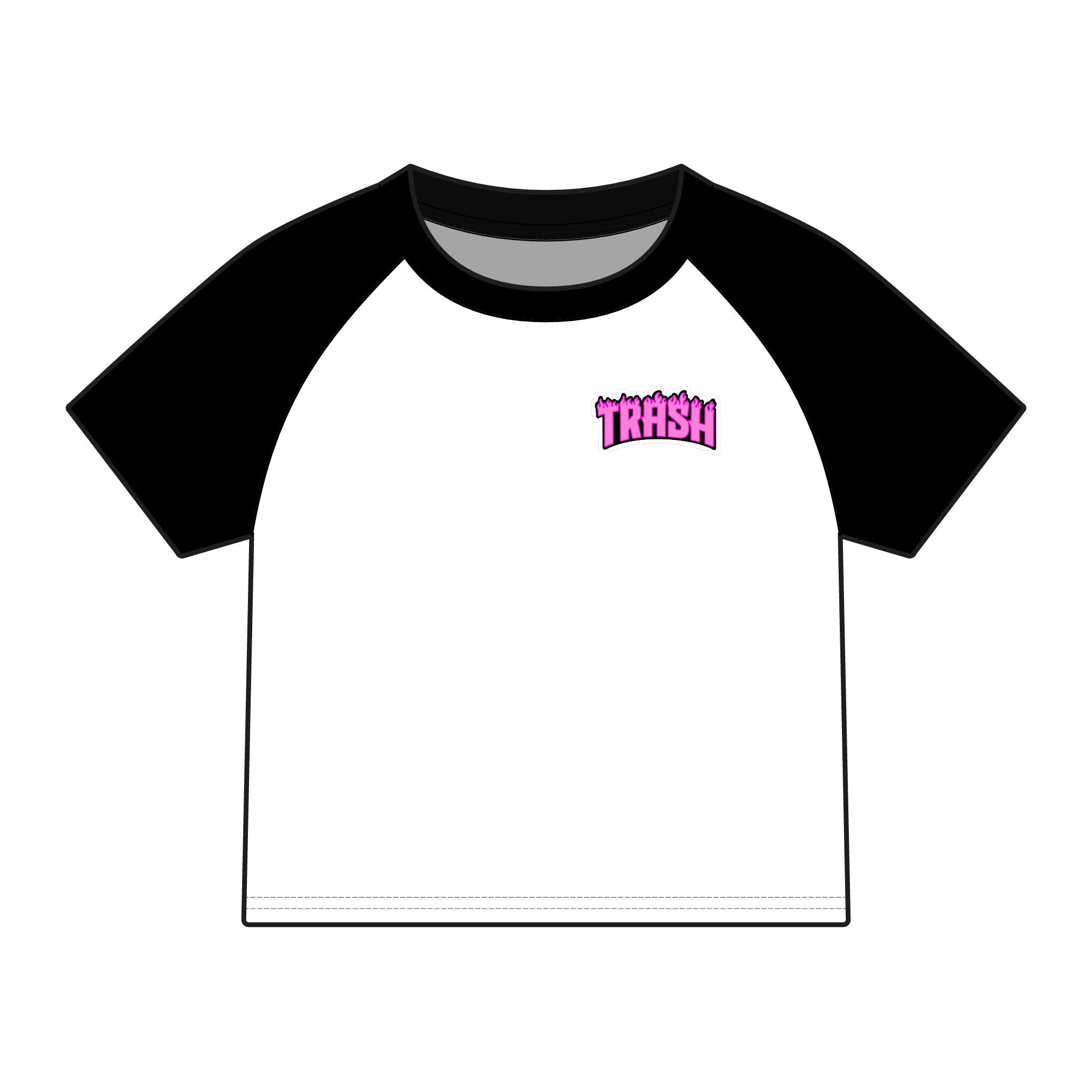 Trash Panda Crop Top