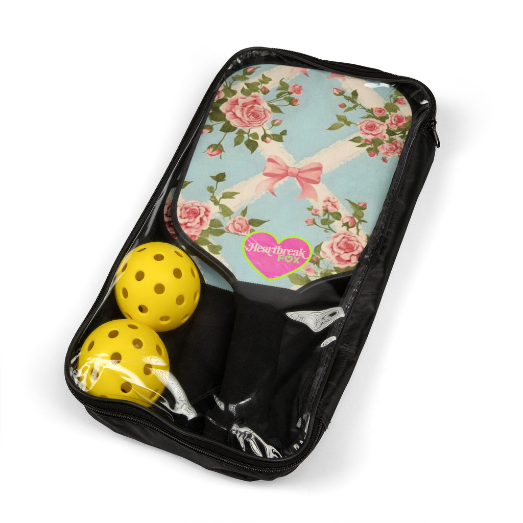 Vintage Rose  Pickleball Kit (2 Paddles + Balls)