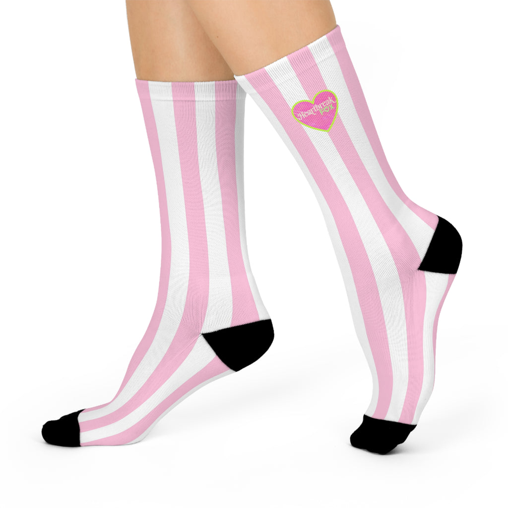 GirlyGirl Cushioned Cotton-Blend Socks
