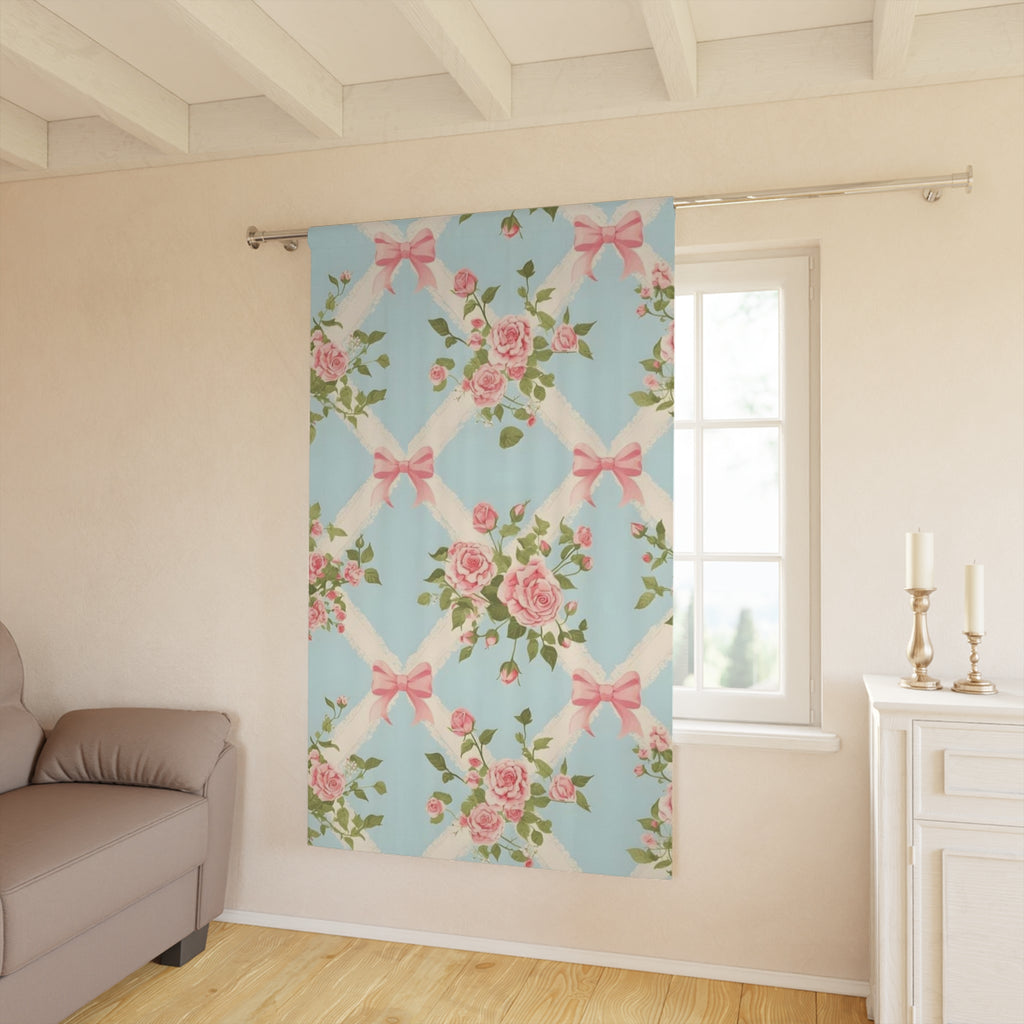 Fresh Start Floral Window Curtain