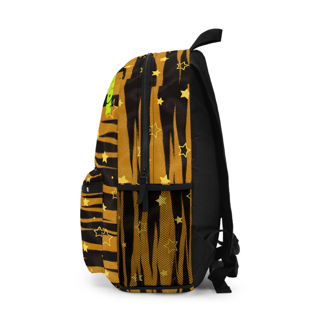 Starry Tiger Stripe Backpack