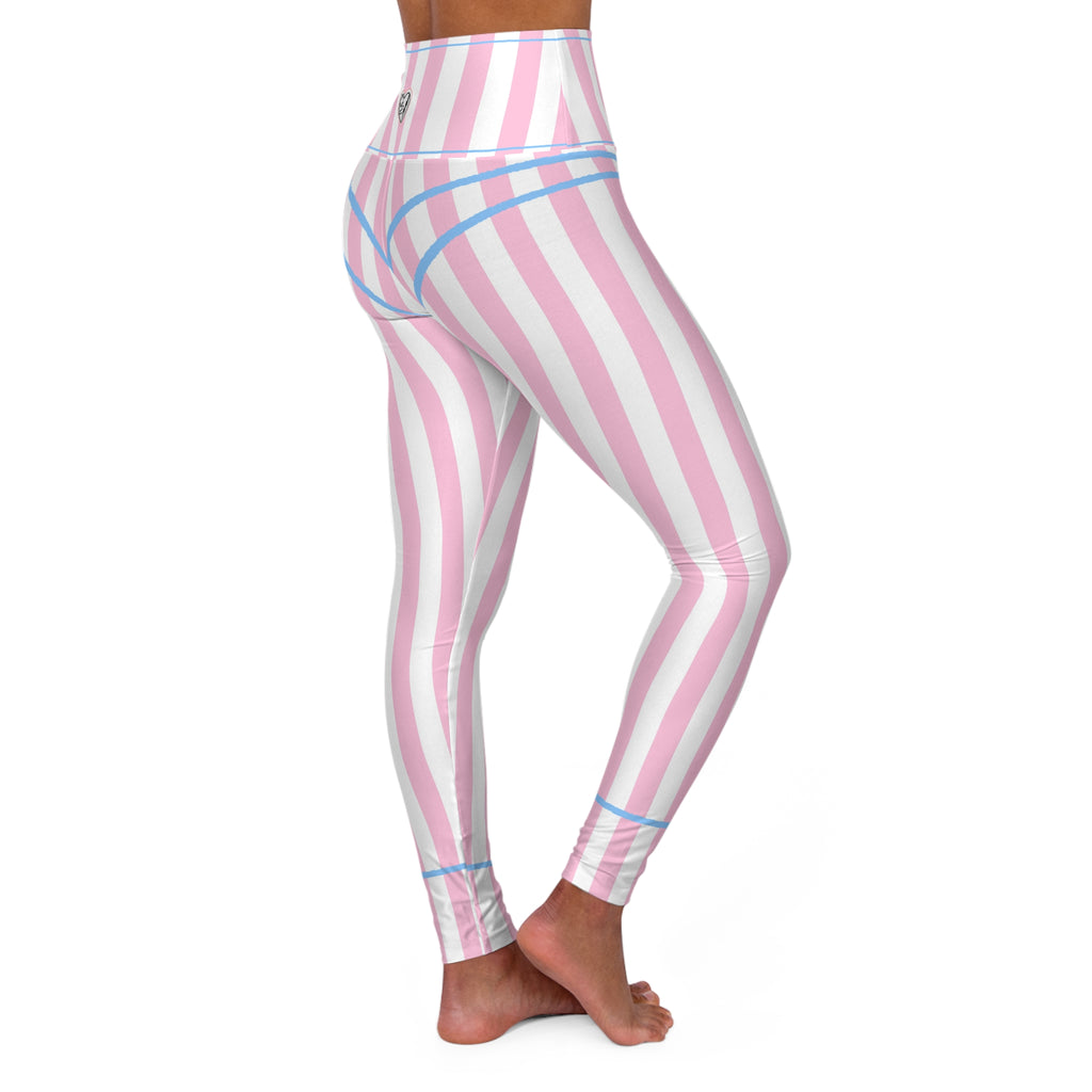 Malibu Barbie High-Waist Yoga Leggings