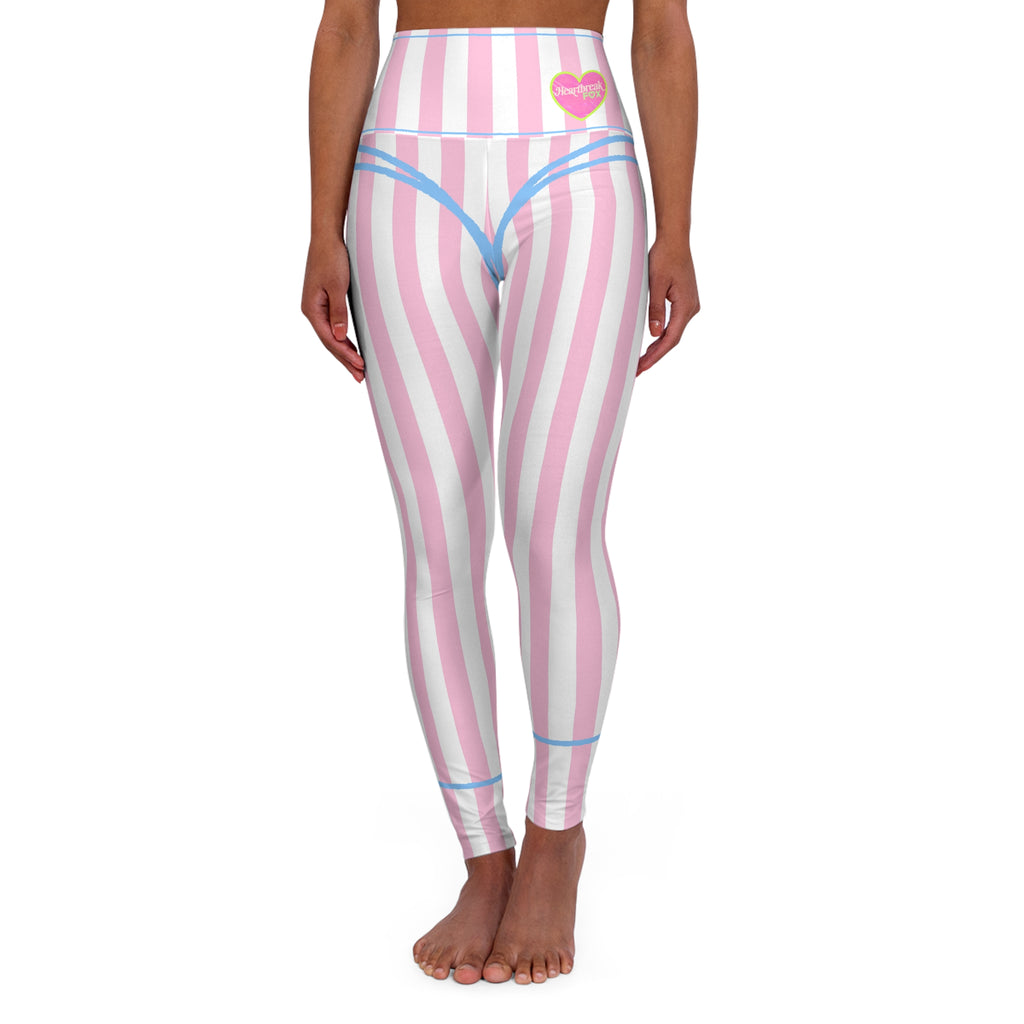 Malibu Barbie High-Waist Yoga Leggings