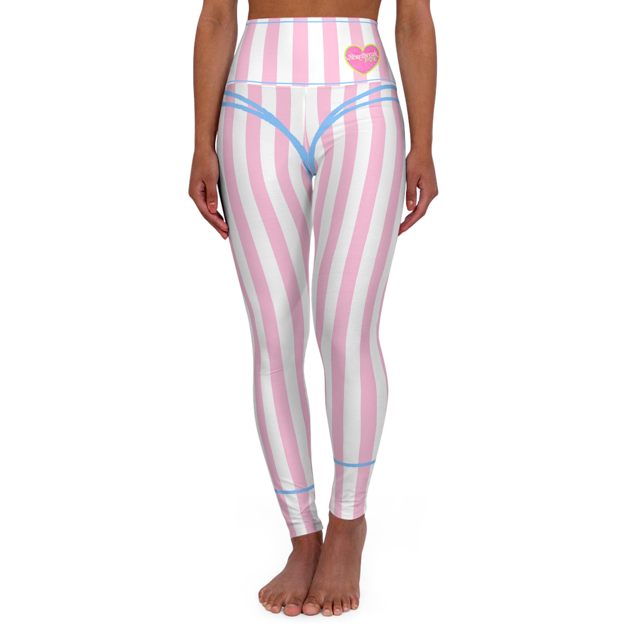 Malibu Barbie High-Waist Yoga Leggings