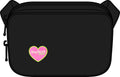 Heartbreak Fox Matte Crossbody Bag — Dual-Compartment Travel & Everyday Shoulder Purse