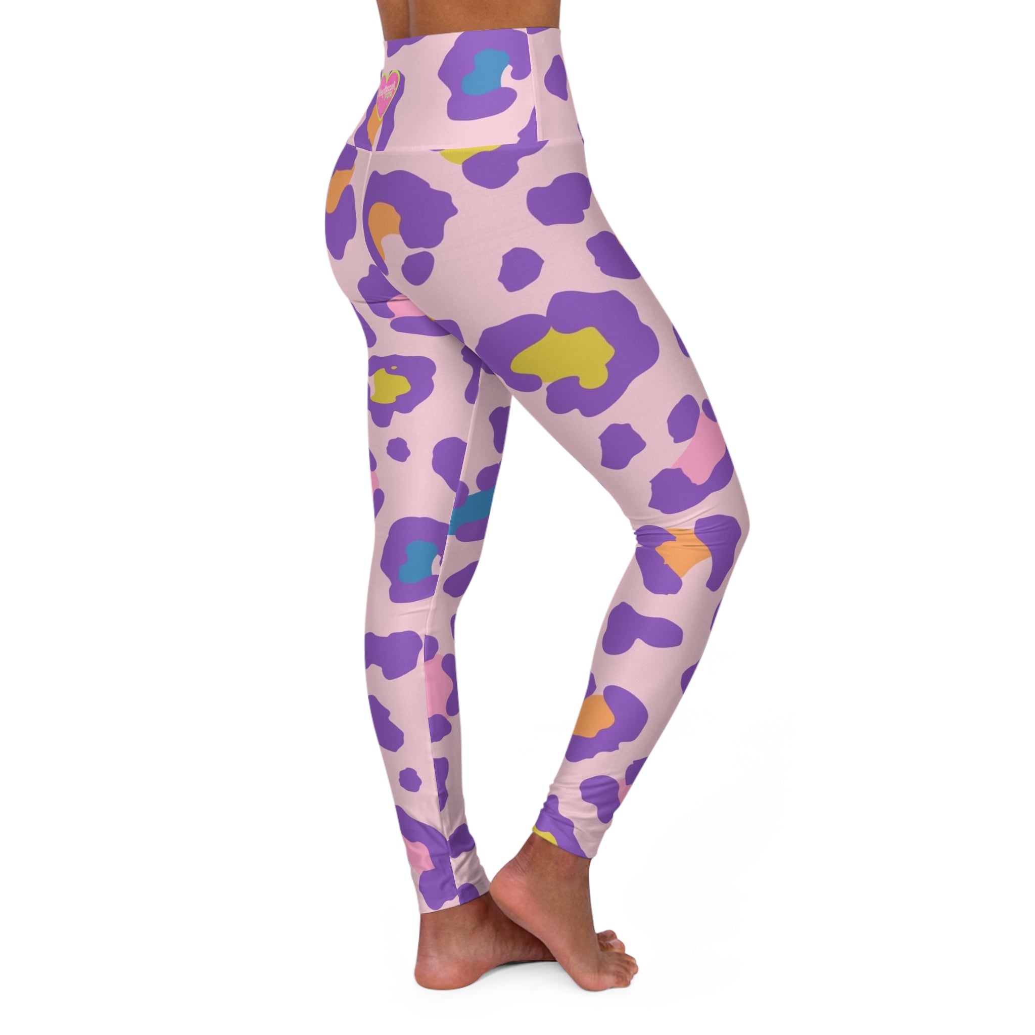 Unicorn Leopard High-Waisted Yoga Leggings