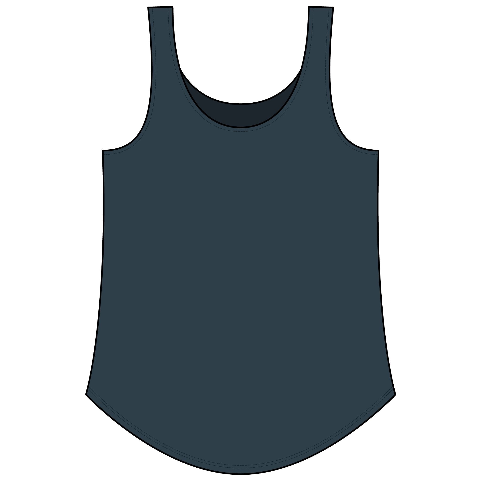 Real Ass Angel Festival Tank Top