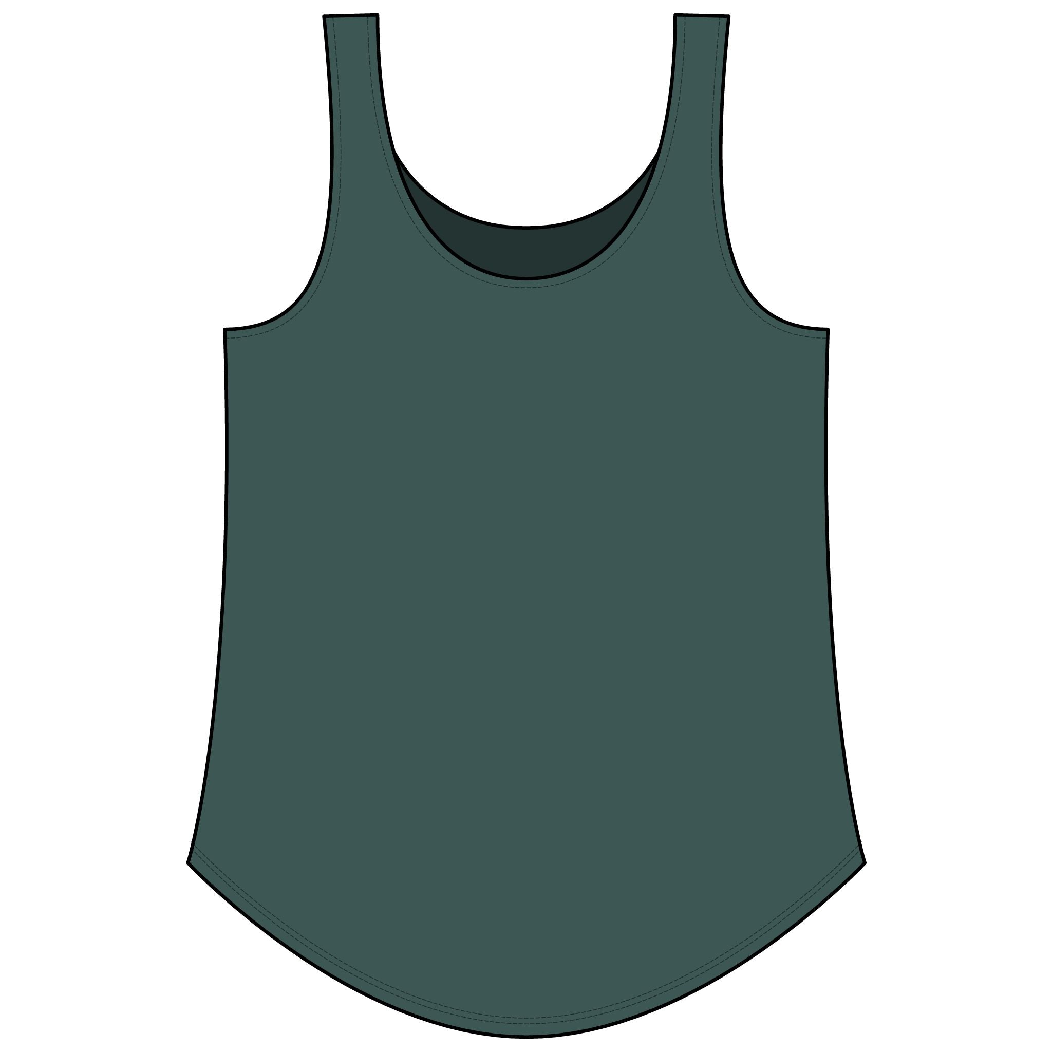 Real Ass Angel Festival Tank Top