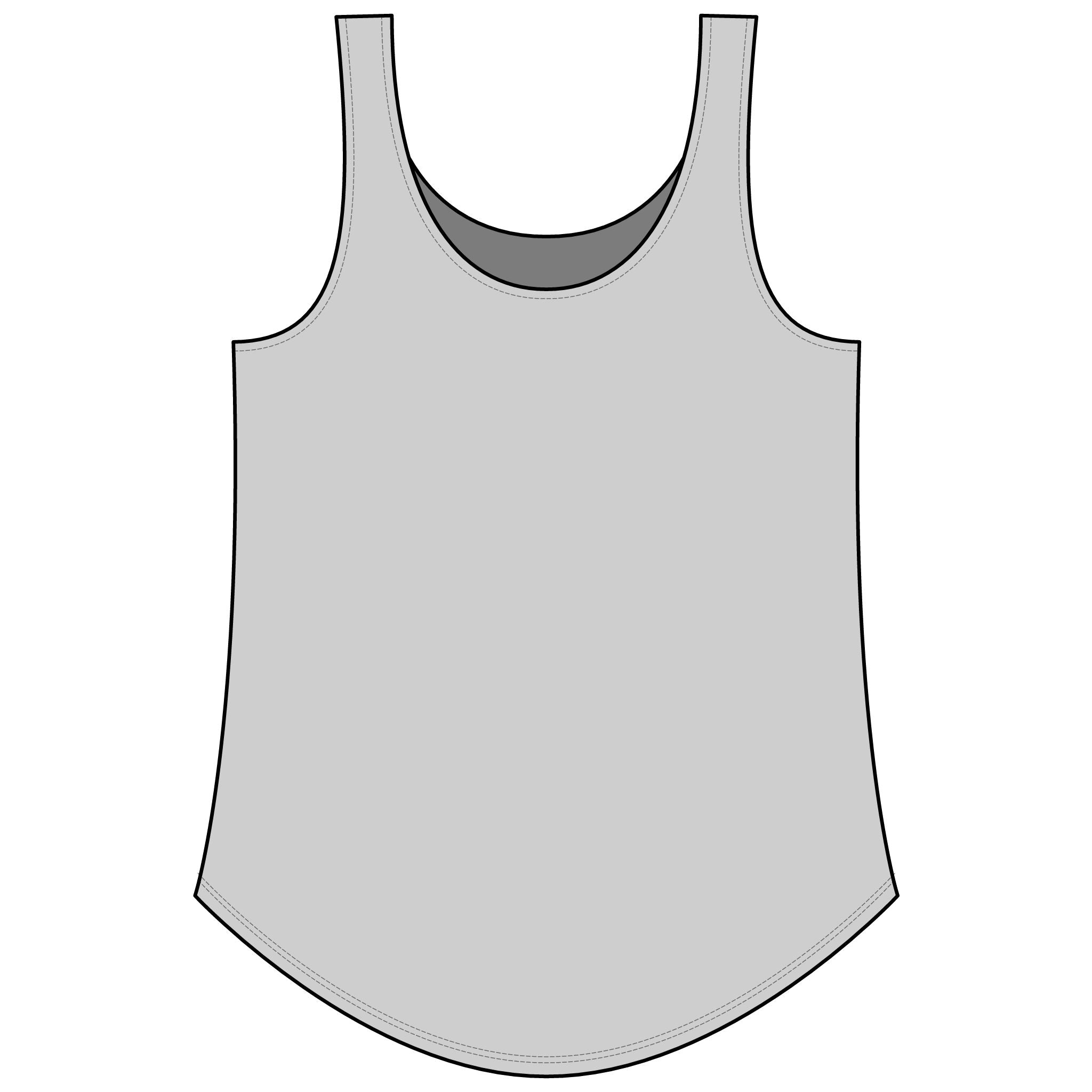 Real Ass Angel Festival Tank Top
