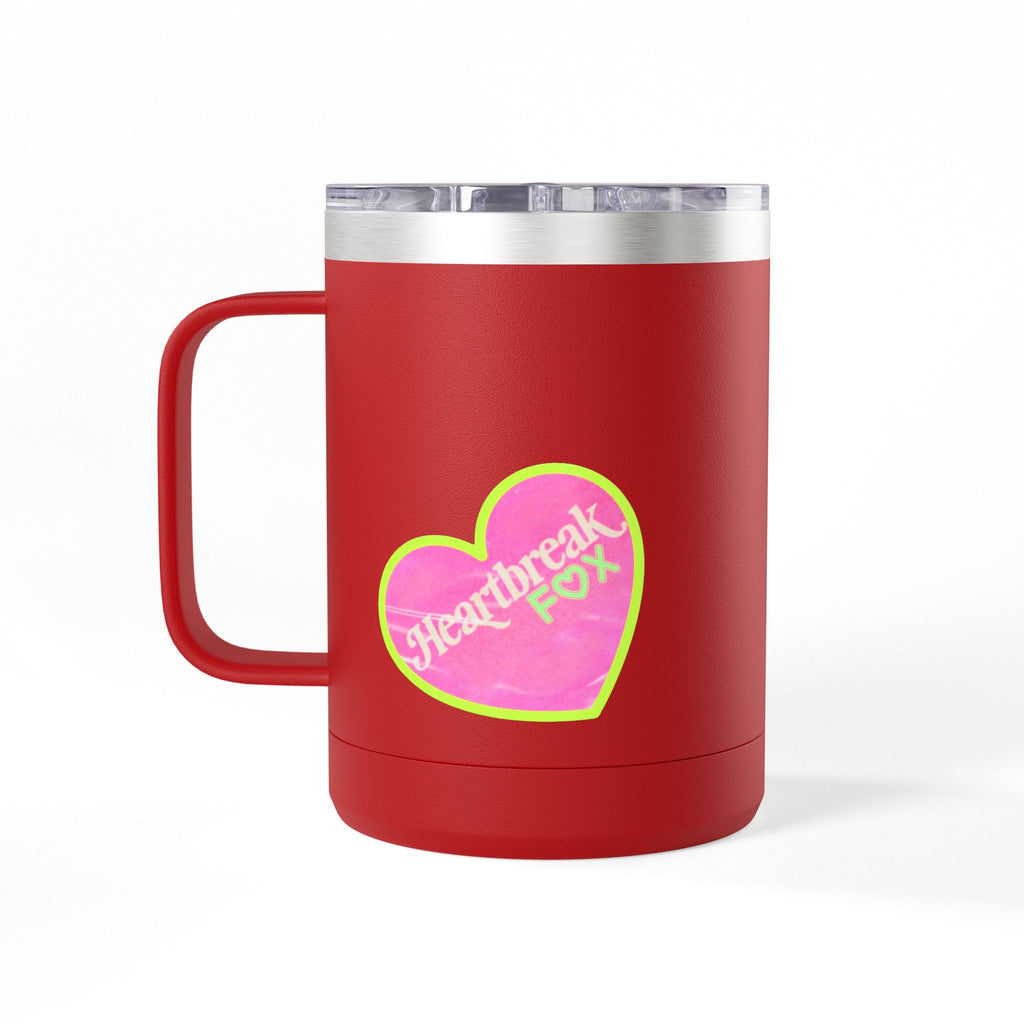 15oz Coffee Tumbler — "Mornings Are for Losers, Not Me!" Travel Mug