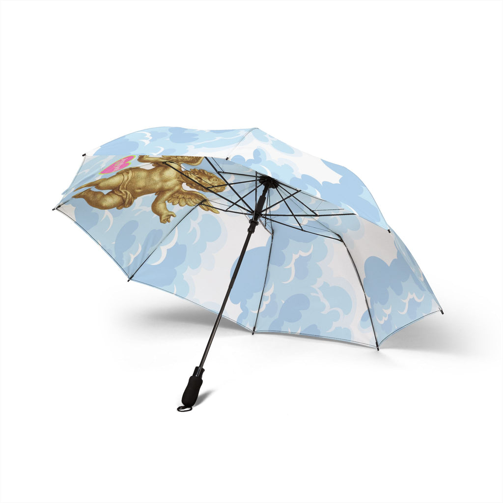 Cloud Angel Foldable Umbrella — Semi‑Automatic Travel Umbrella