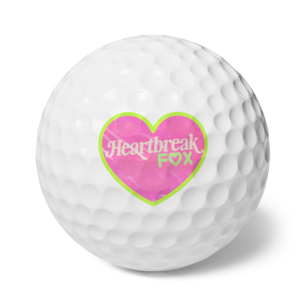 GirlyGirl Golf Balls, 6pcs