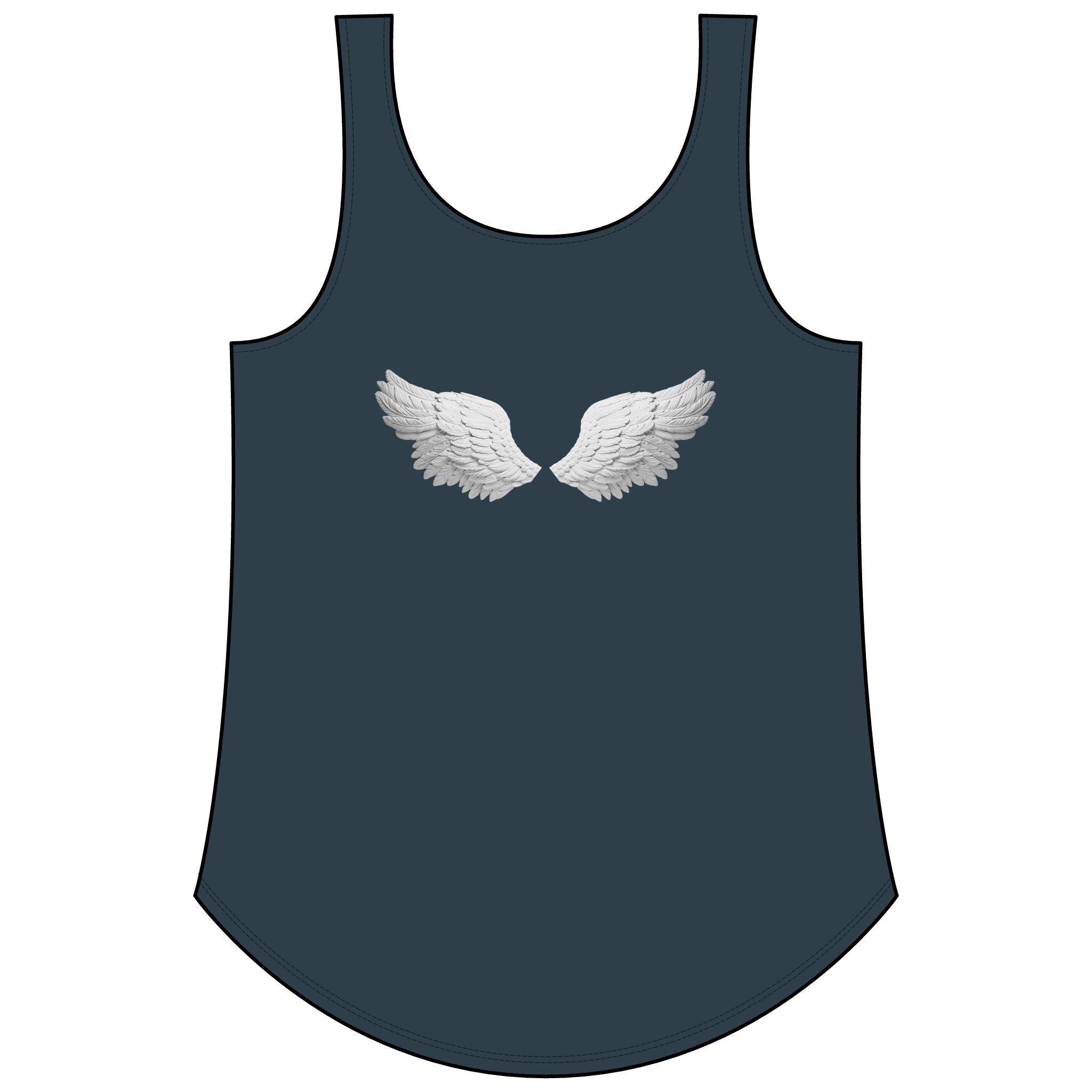 Real Ass Angel Festival Tank Top