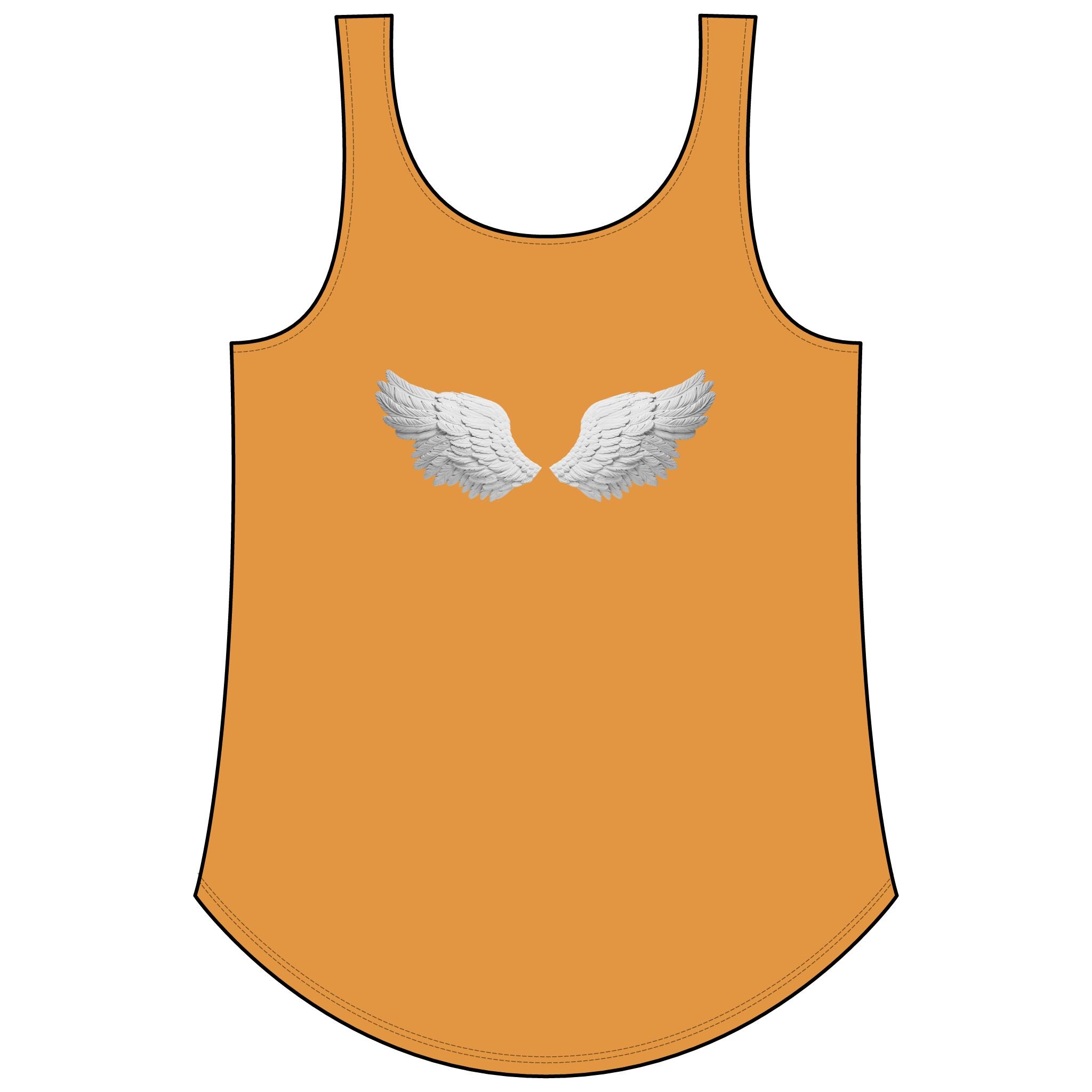 Real Ass Angel Festival Tank Top