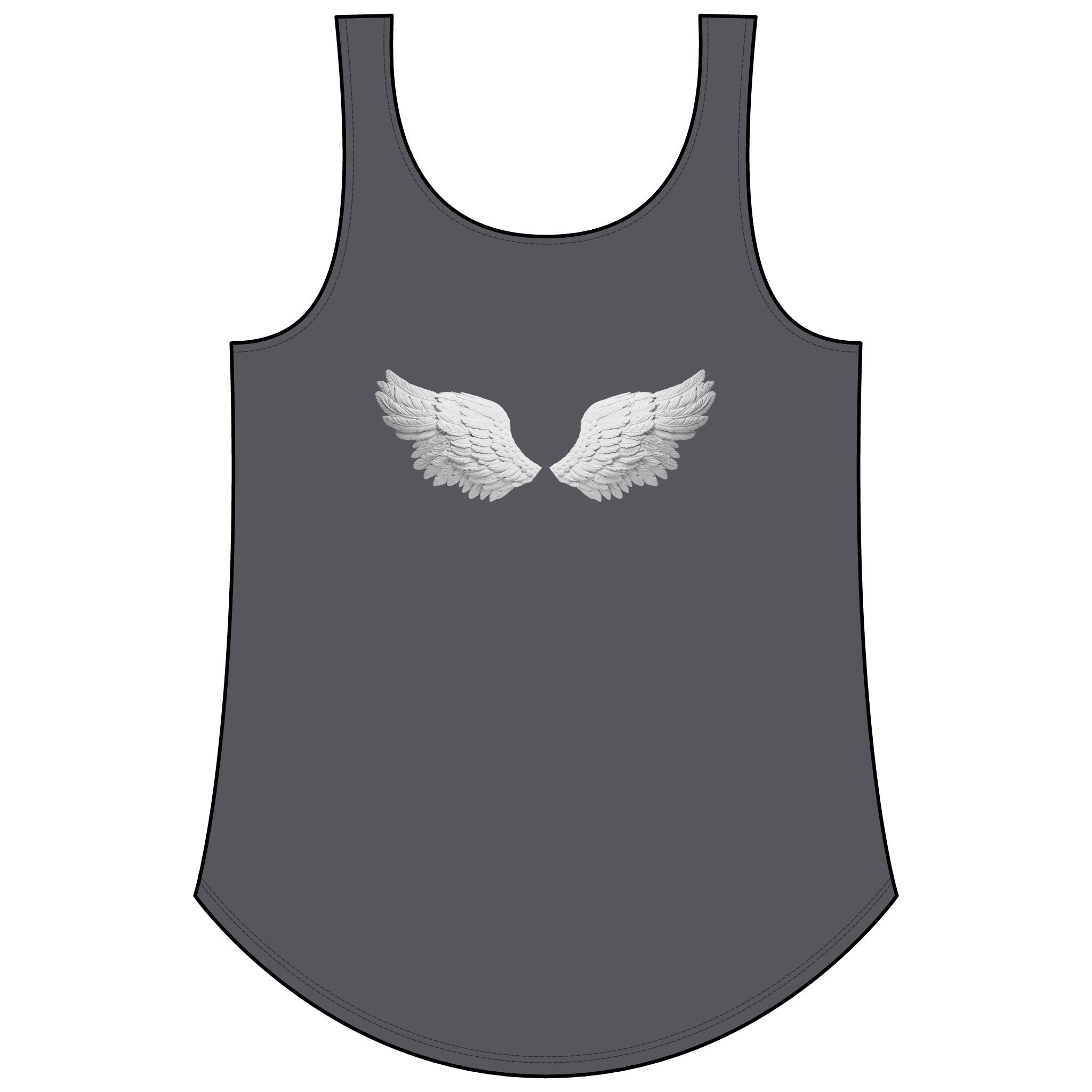 Real Ass Angel Festival Tank Top
