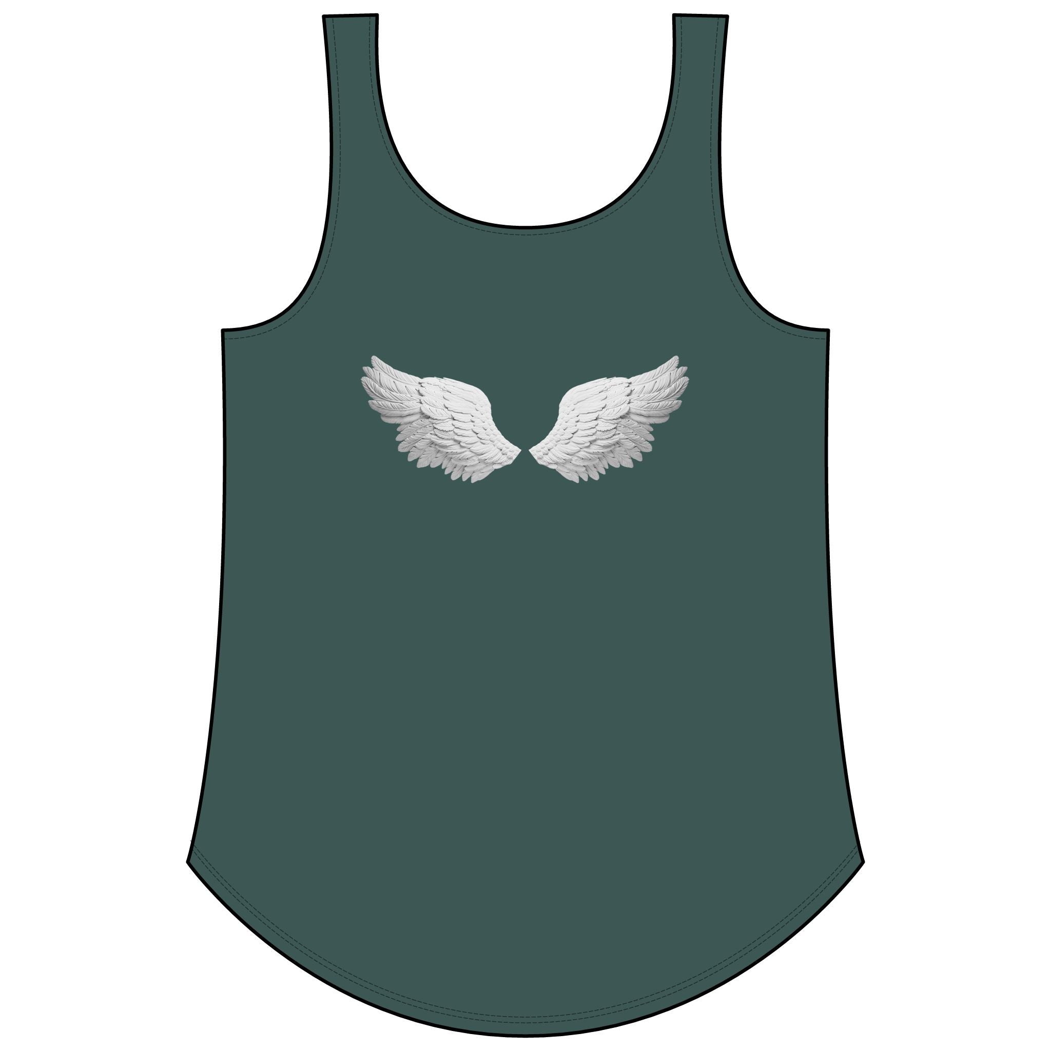 Real Ass Angel Festival Tank Top