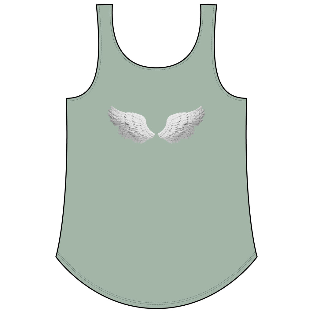 Real Ass Angel Festival Tank Top