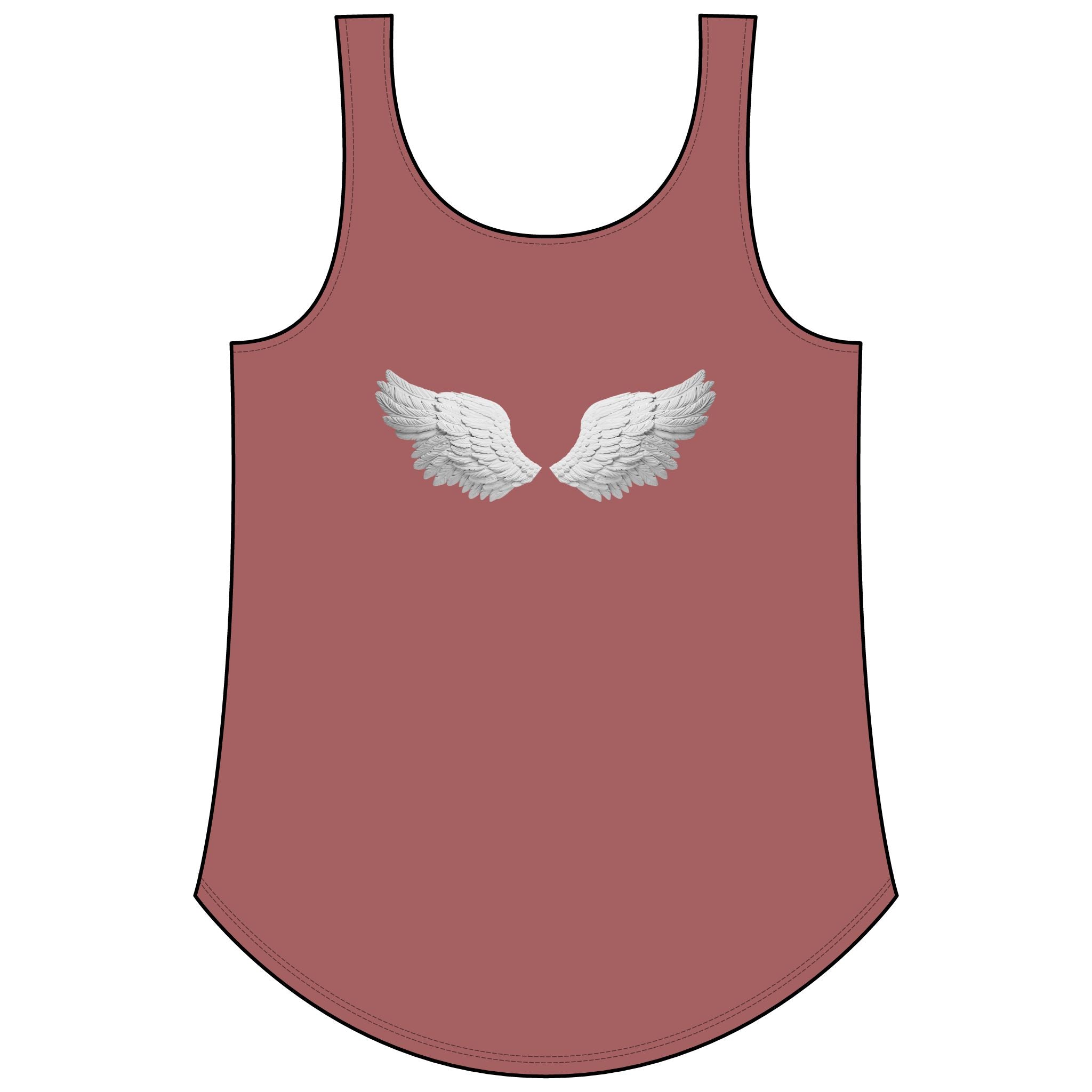 Real Ass Angel Festival Tank Top