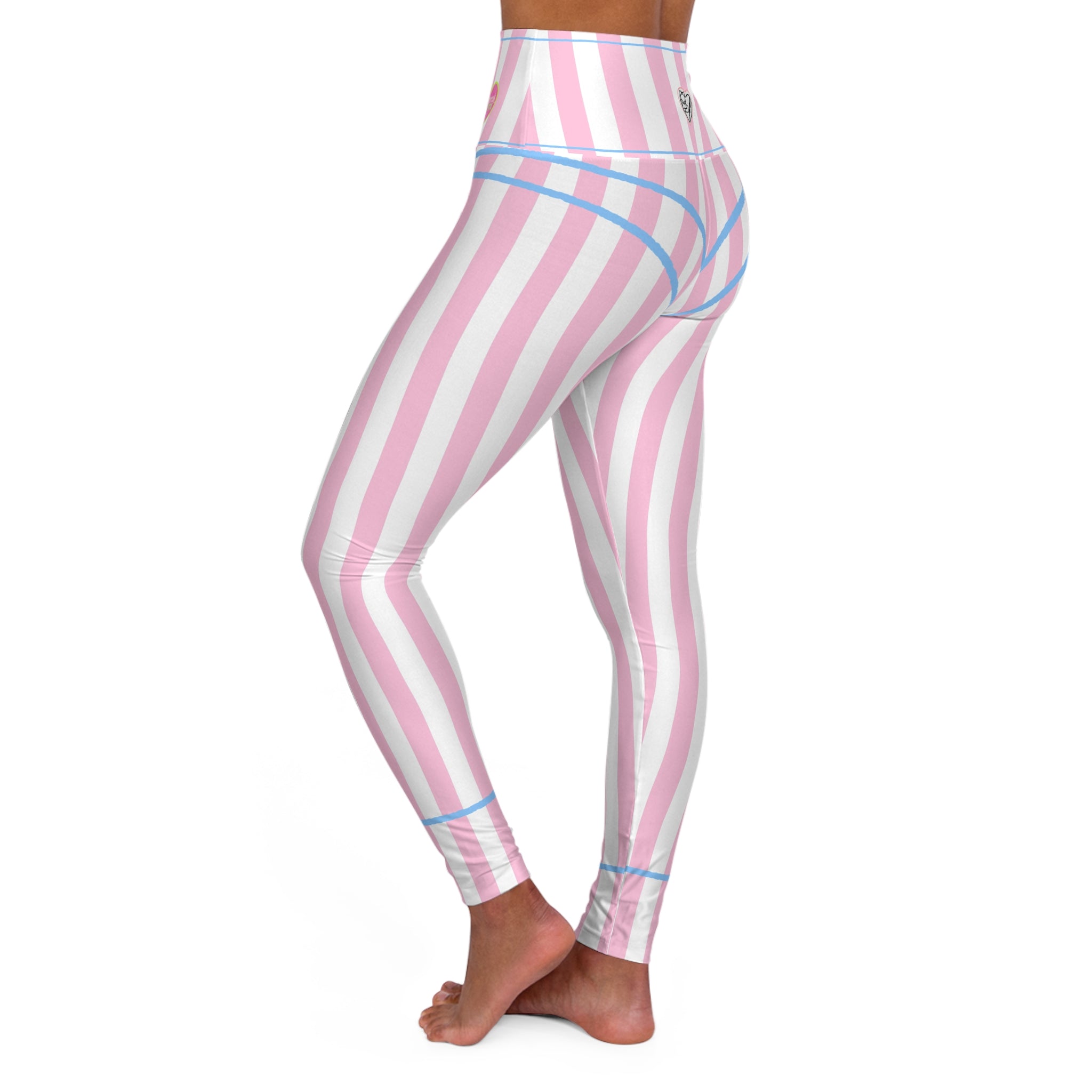 Malibu Barbie High-Waist Yoga Leggings