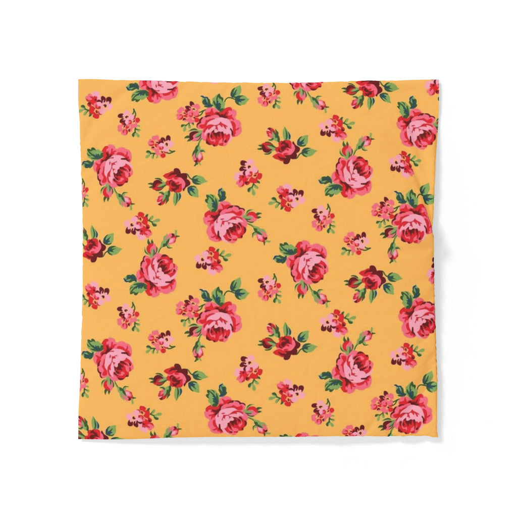 Fresh Flowers Cotton Duvet Cover