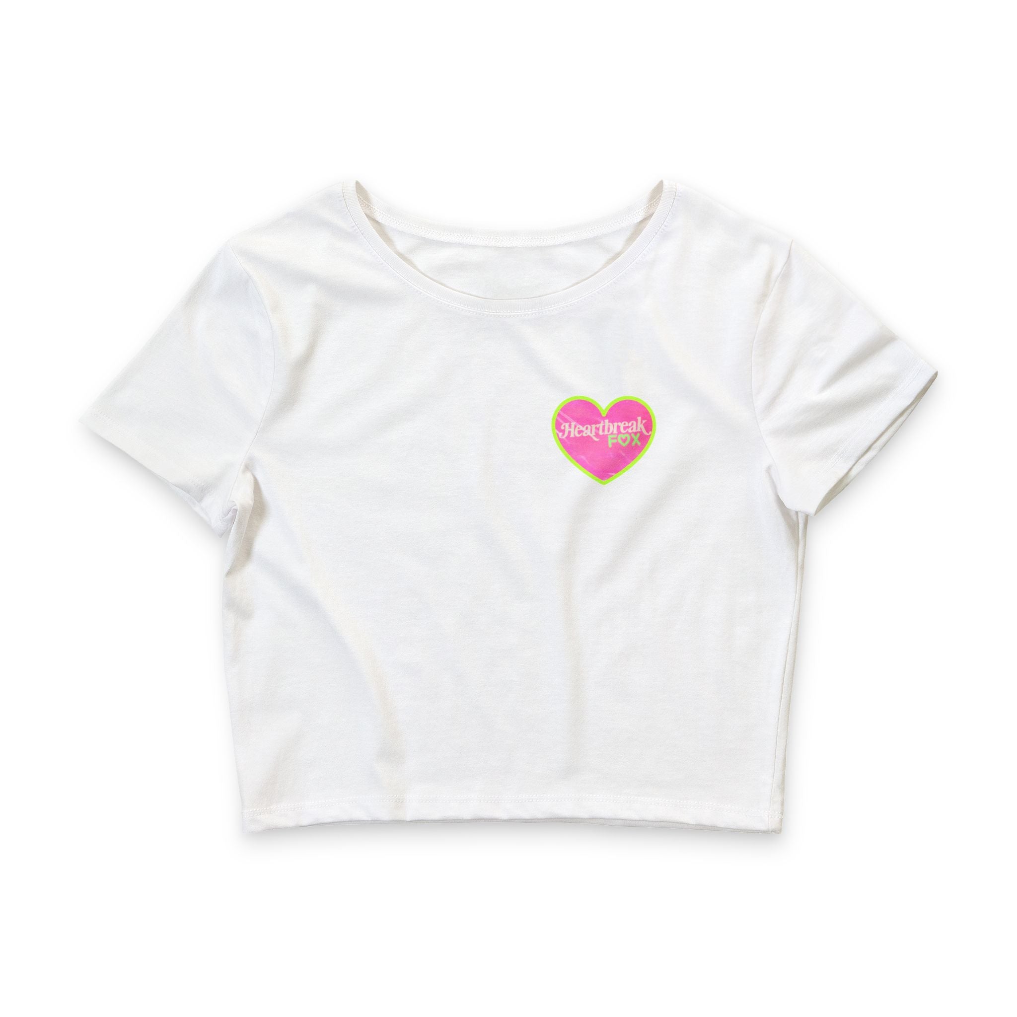 Crop Tee — 'Don't Do Stupid Shit, Mom' Retro Heart Graphic