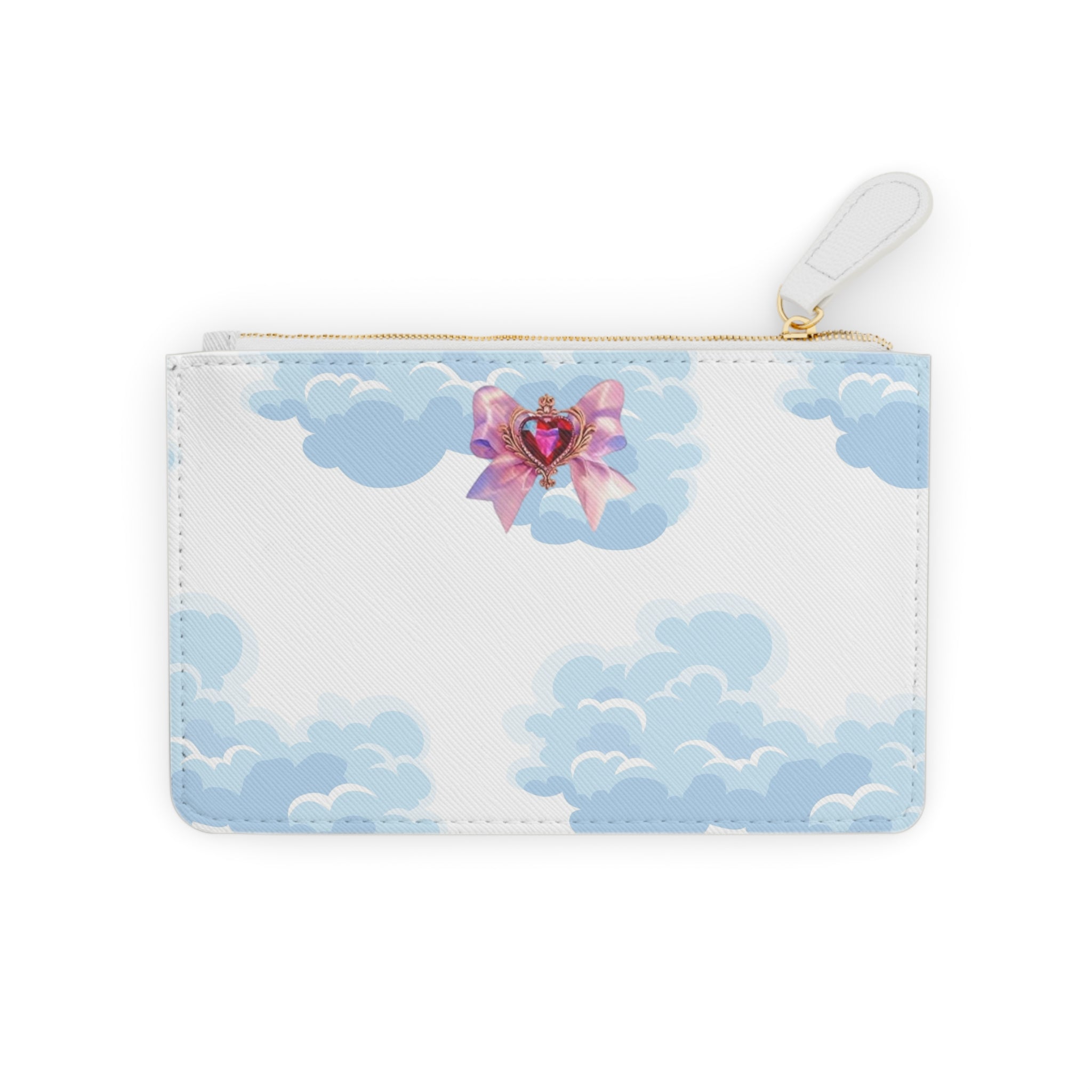Mini Clutch — Pastel Cloud Wristlet