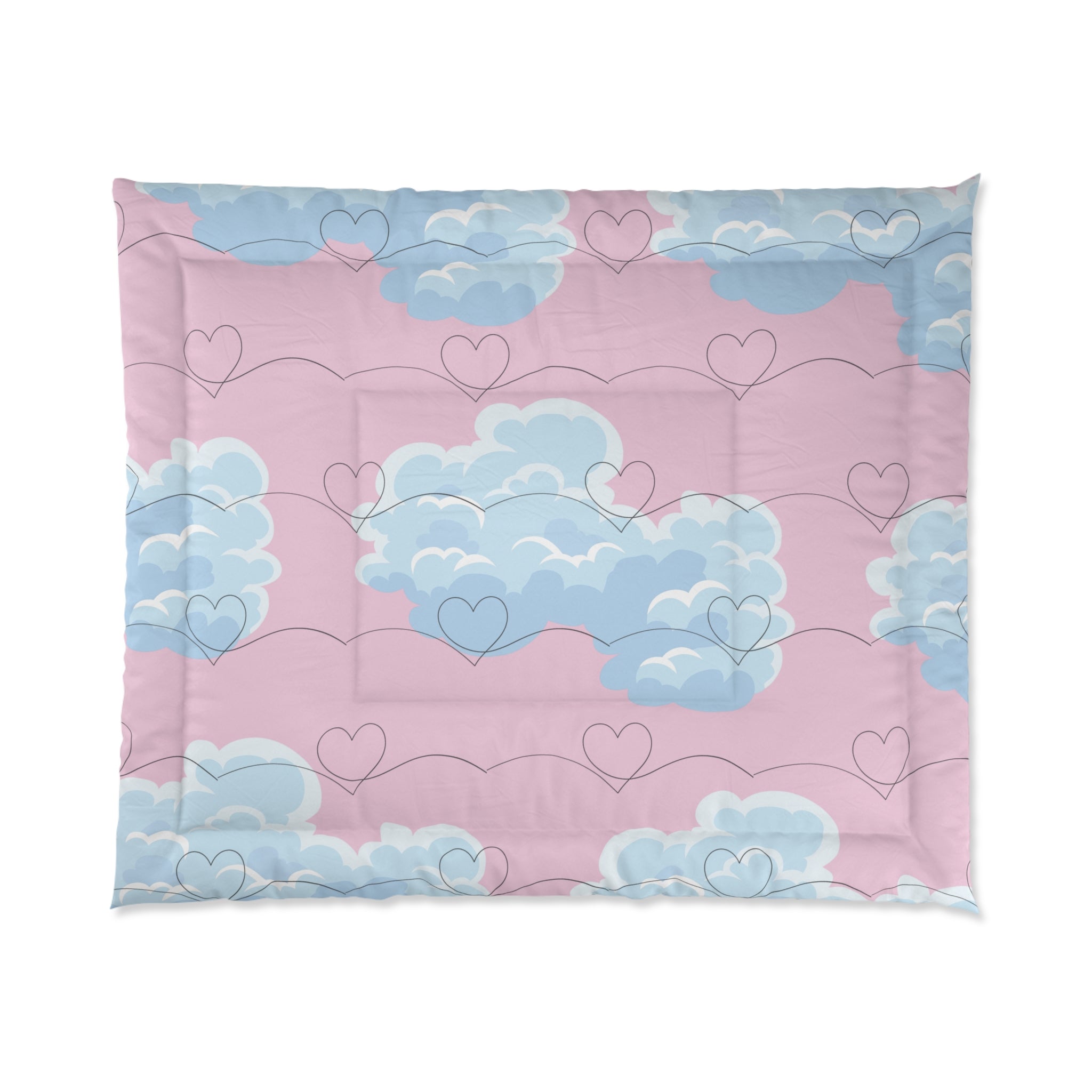 Pink Cloud Comforter