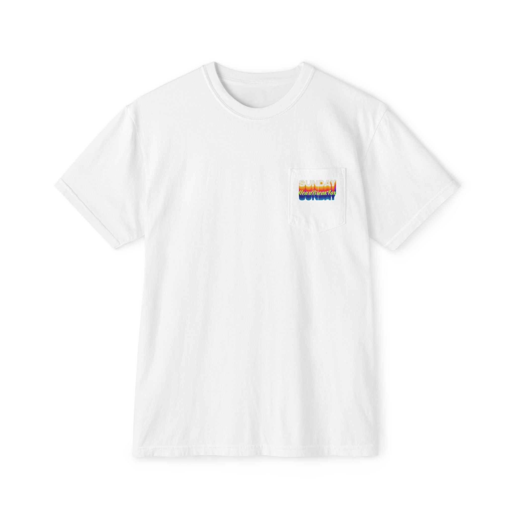 Sunday Heartbreak Fox Pocket T‑Shirt