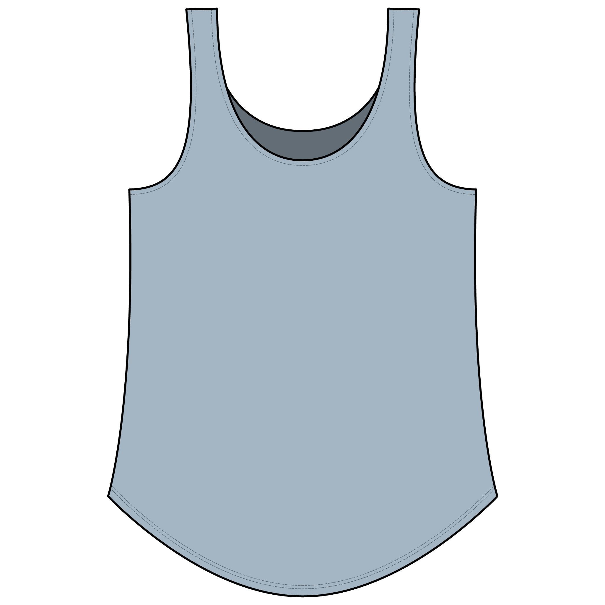 Real Ass Angel Festival Tank Top