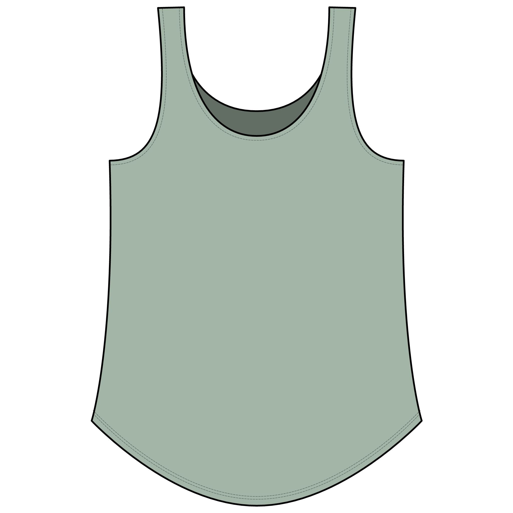 Real Ass Angel Festival Tank Top