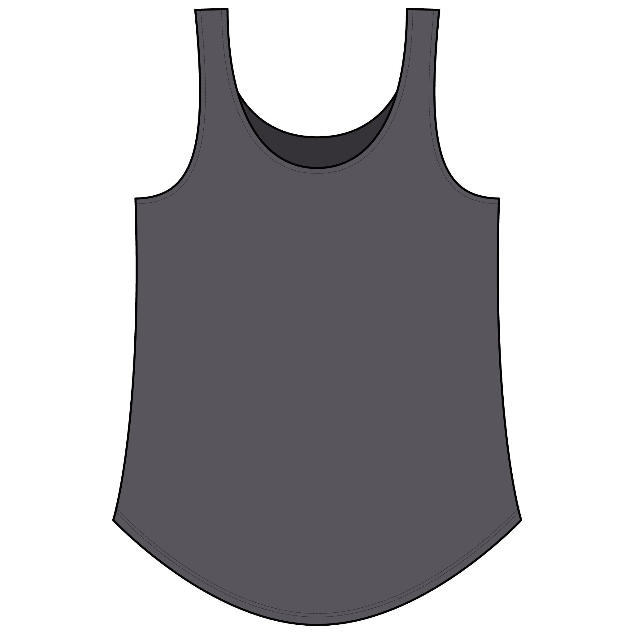 Real Ass Angel Festival Tank Top