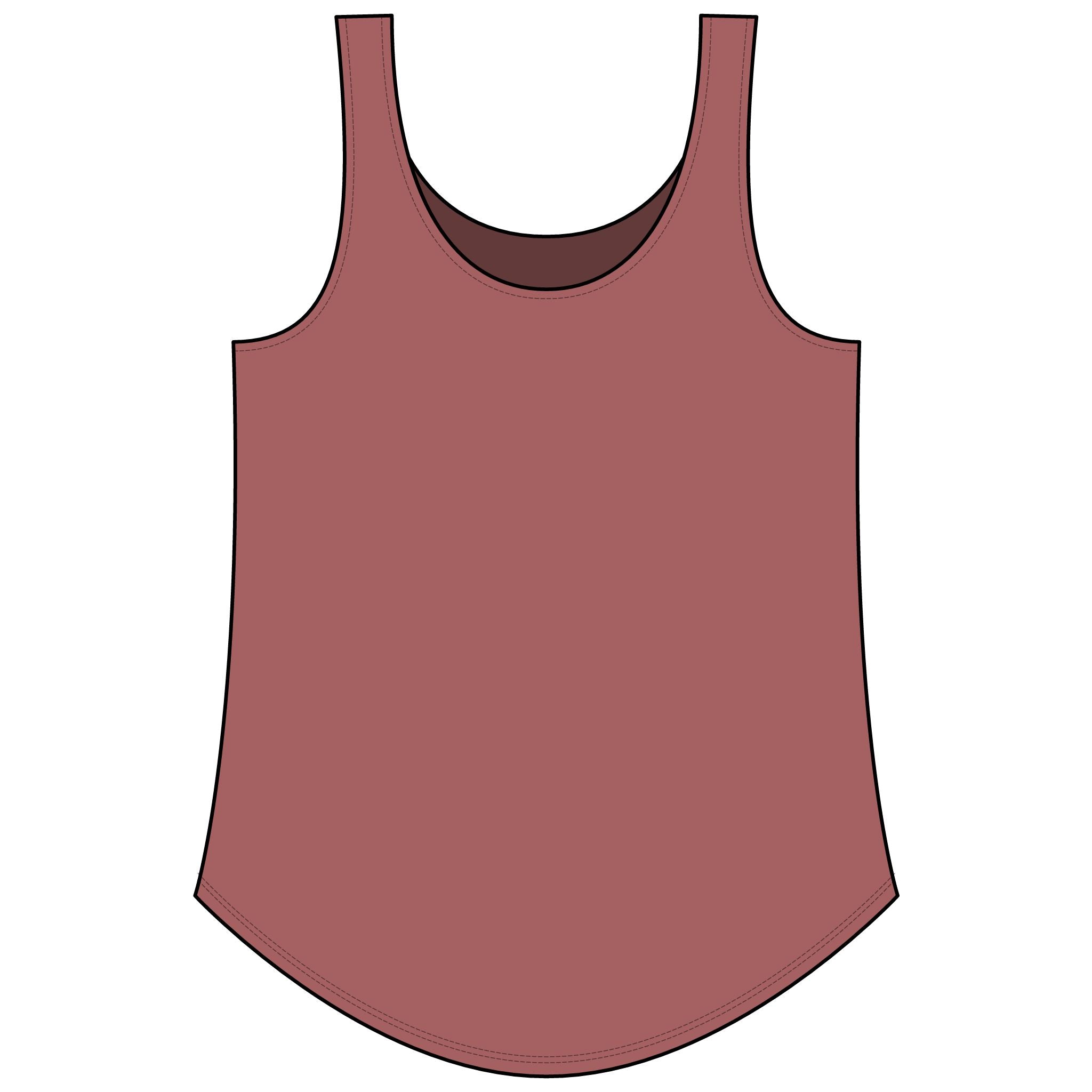 Real Ass Angel Festival Tank Top