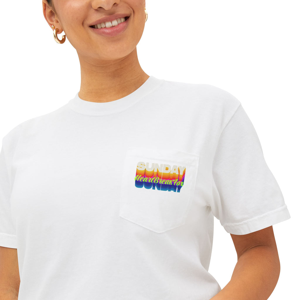 Sunday Heartbreak Fox Pocket T‑Shirt