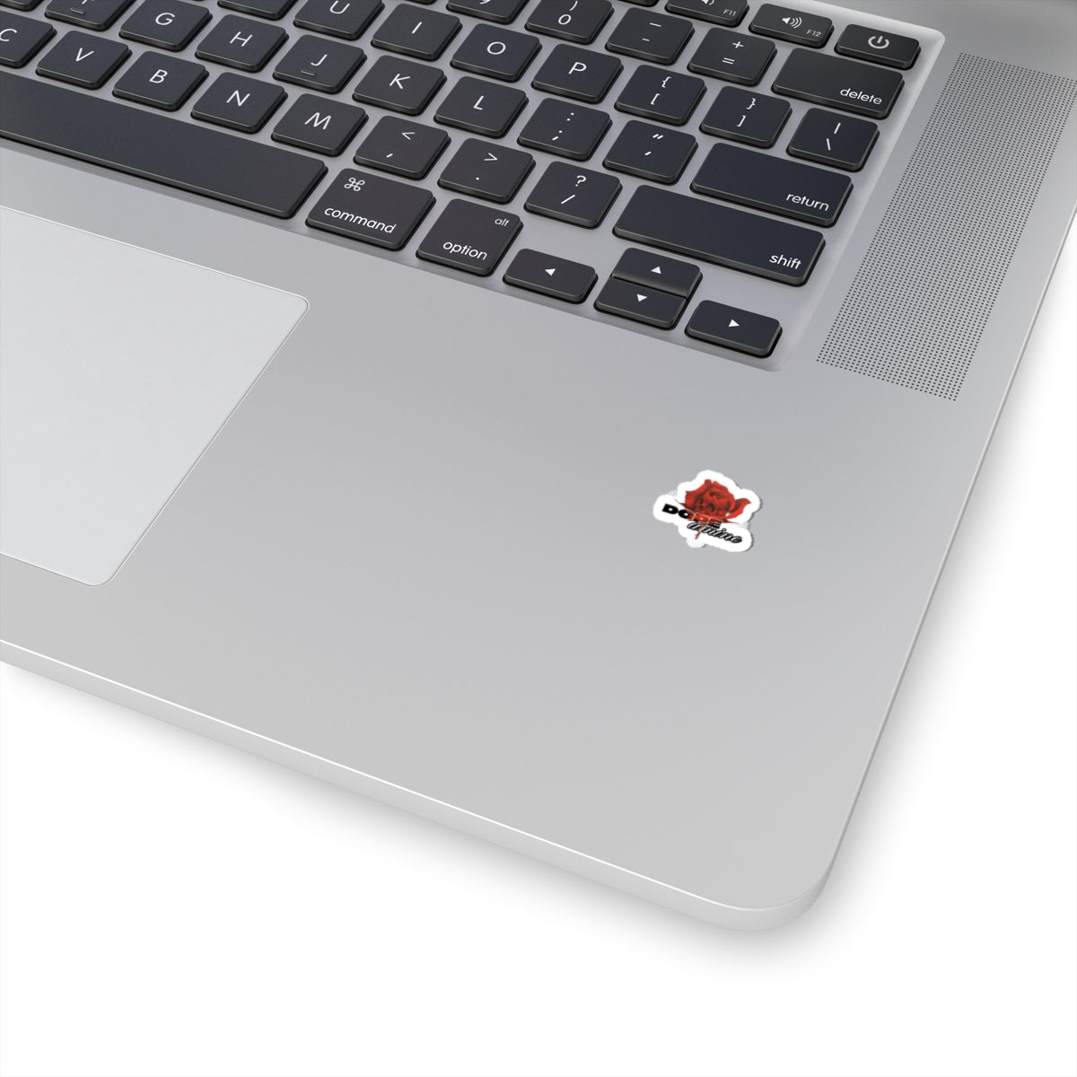 Rose Graphic Kiss-Cut Sticker — "Dope Anime" Laptop Decal