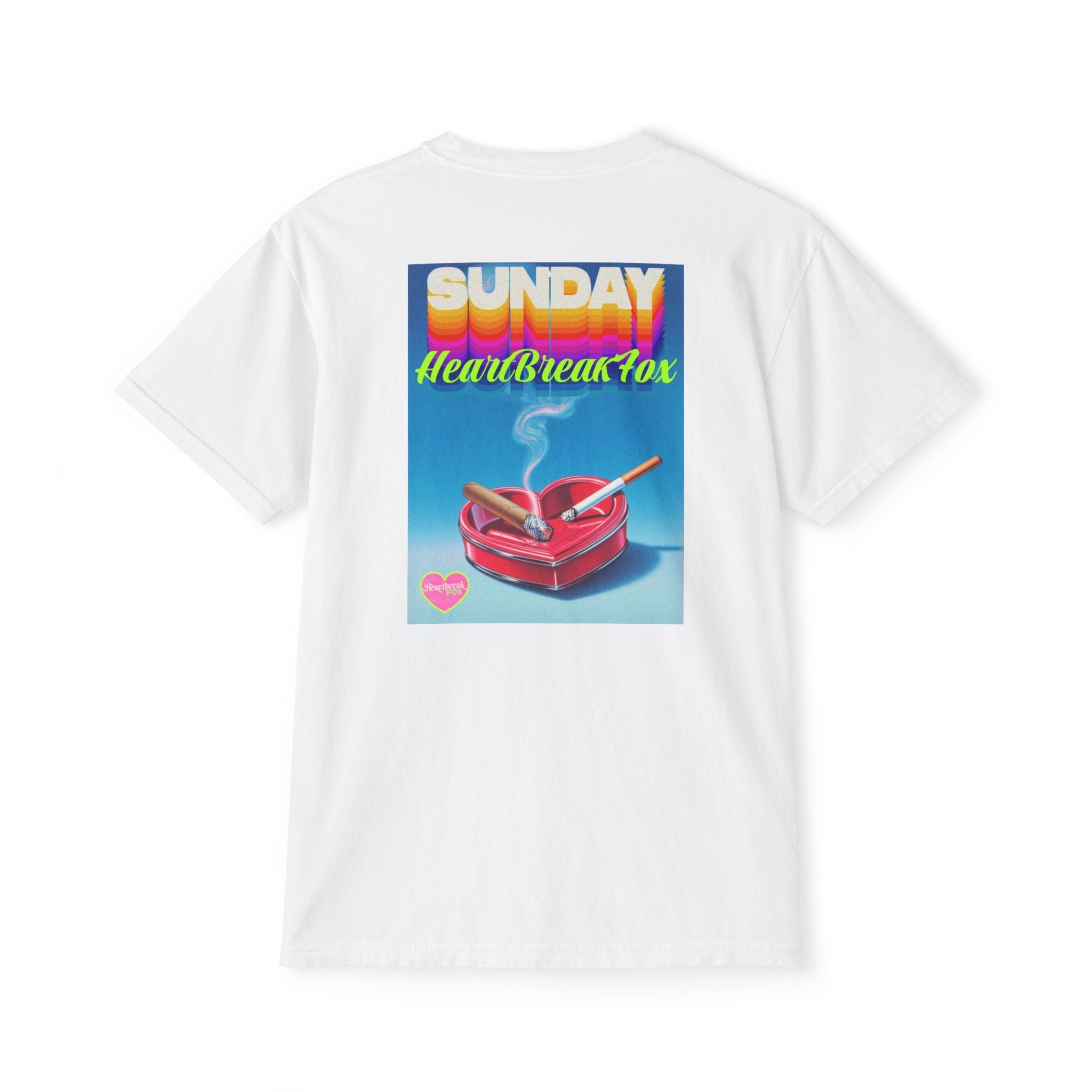 Sunday Heartbreak Fox Pocket T‑Shirt