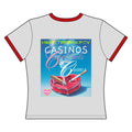Casinos, Cocktails & Chaos Women's Ringer Tee