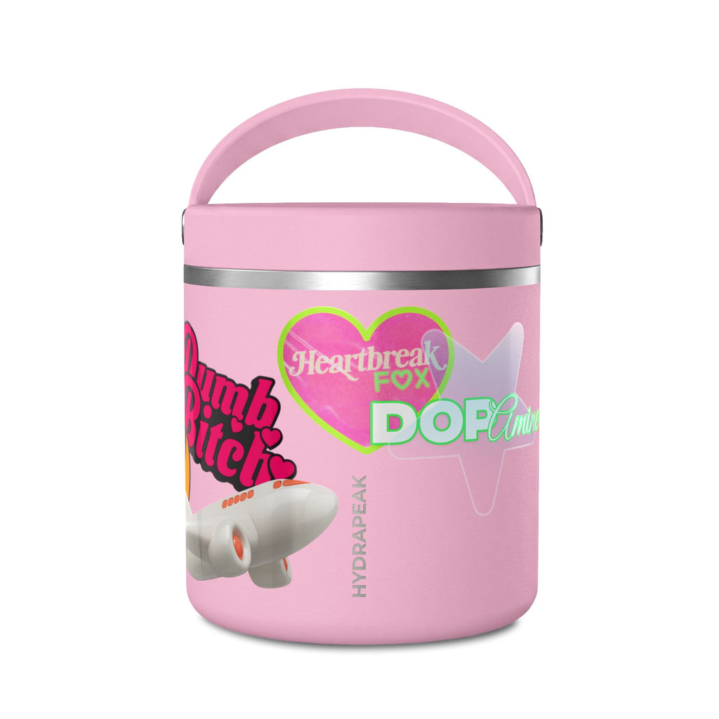 25oz Insulated Food Jar — Sticker Bomb  HeartbreakFox