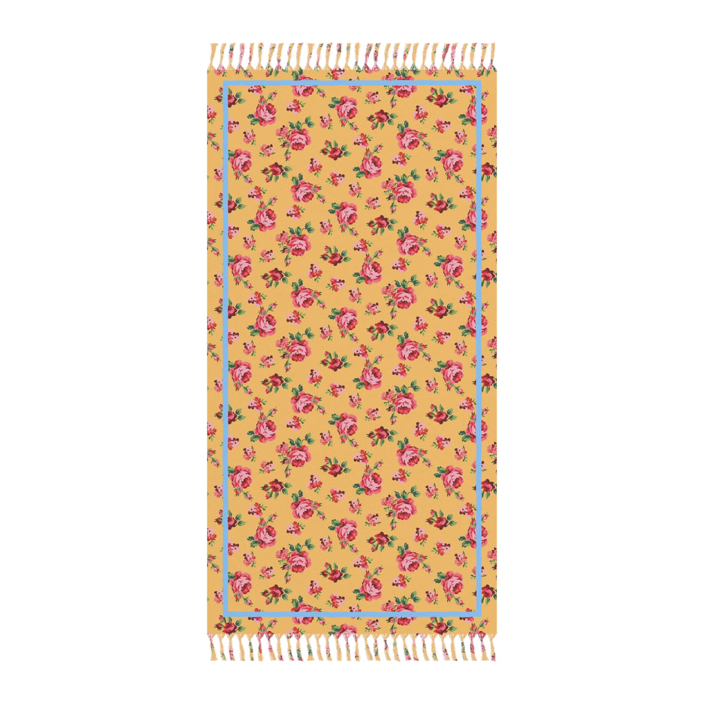 Floral Beach Towel
