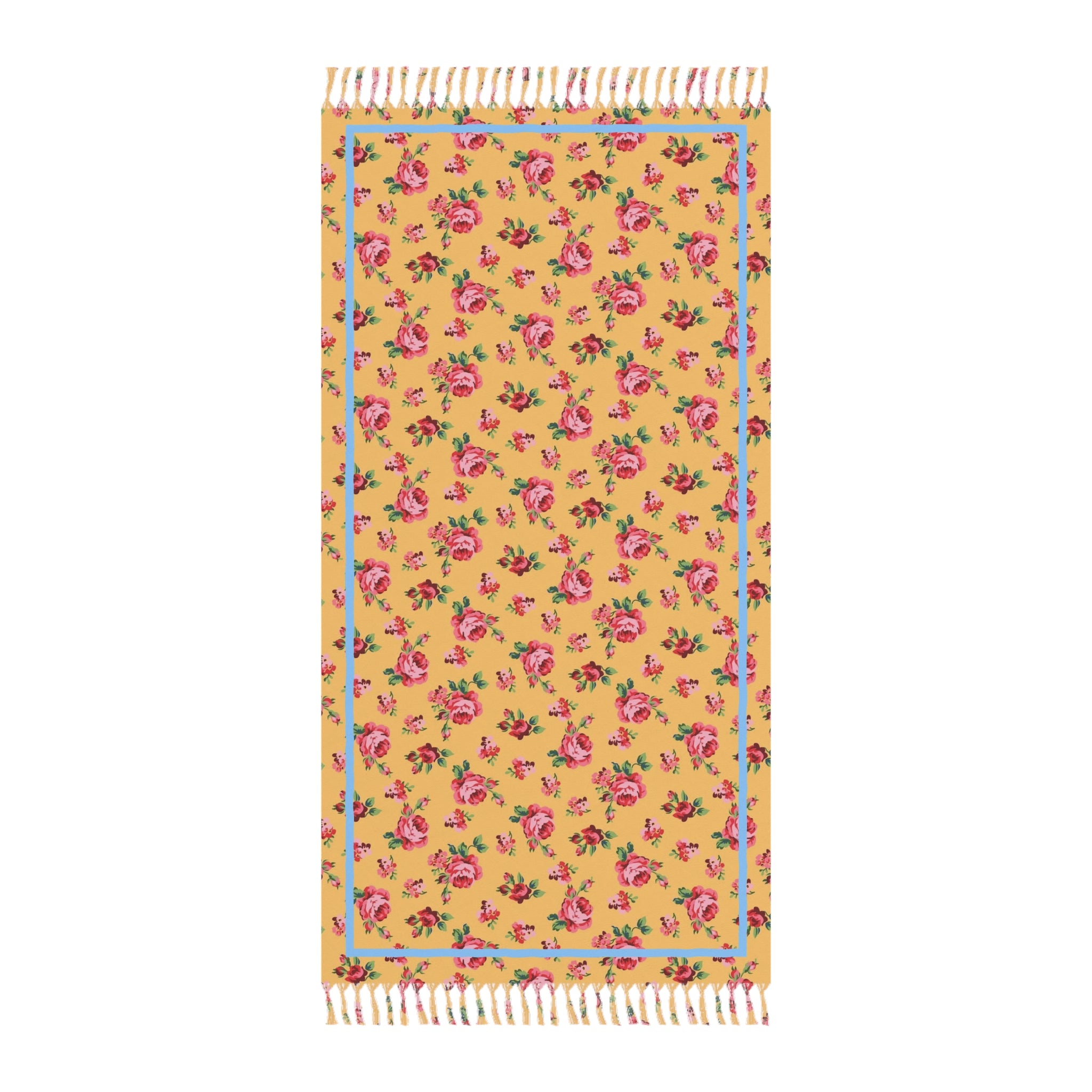 Floral Beach Towel